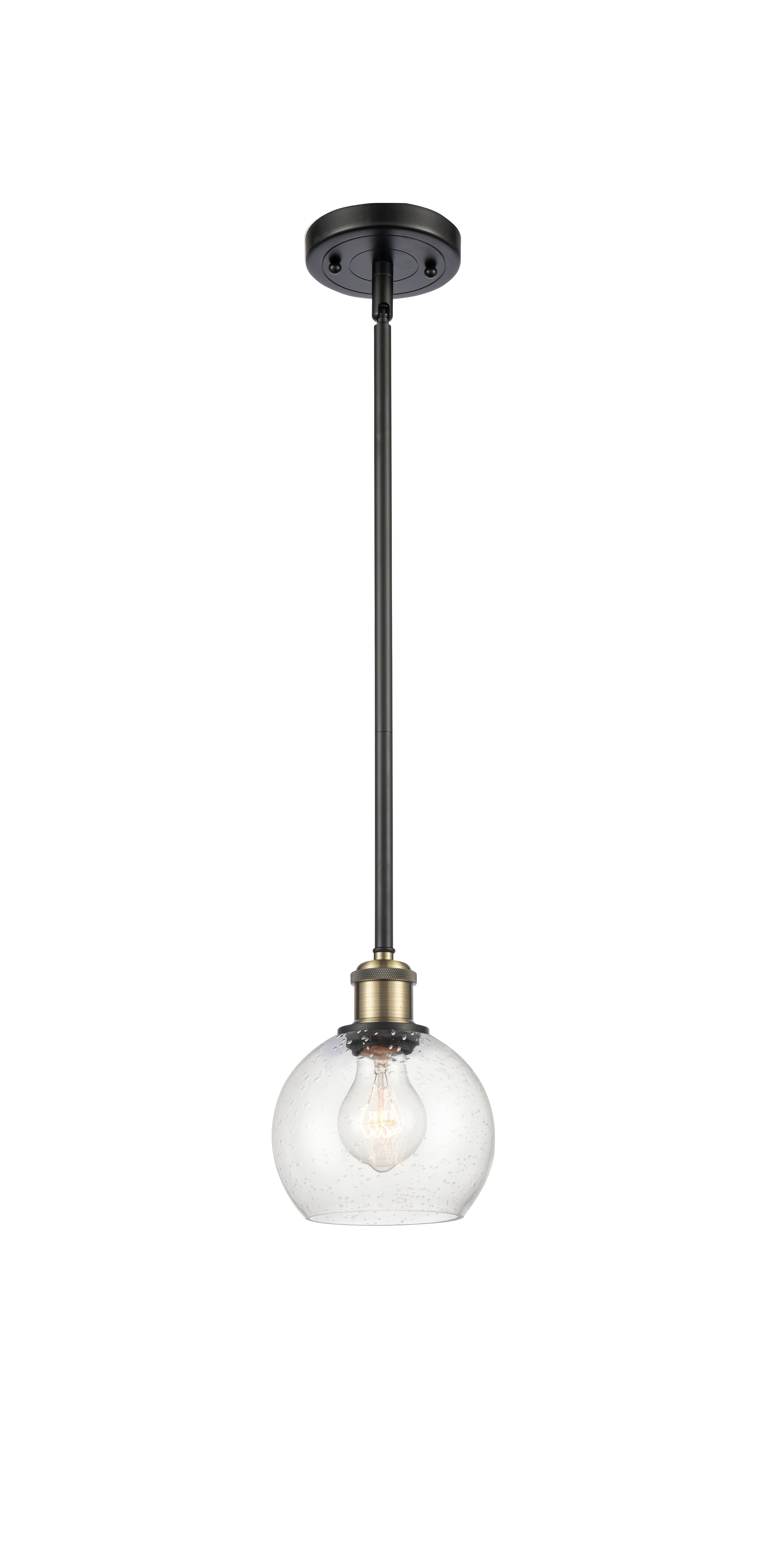 Ballston Mini Pendant Brass Antique Finish