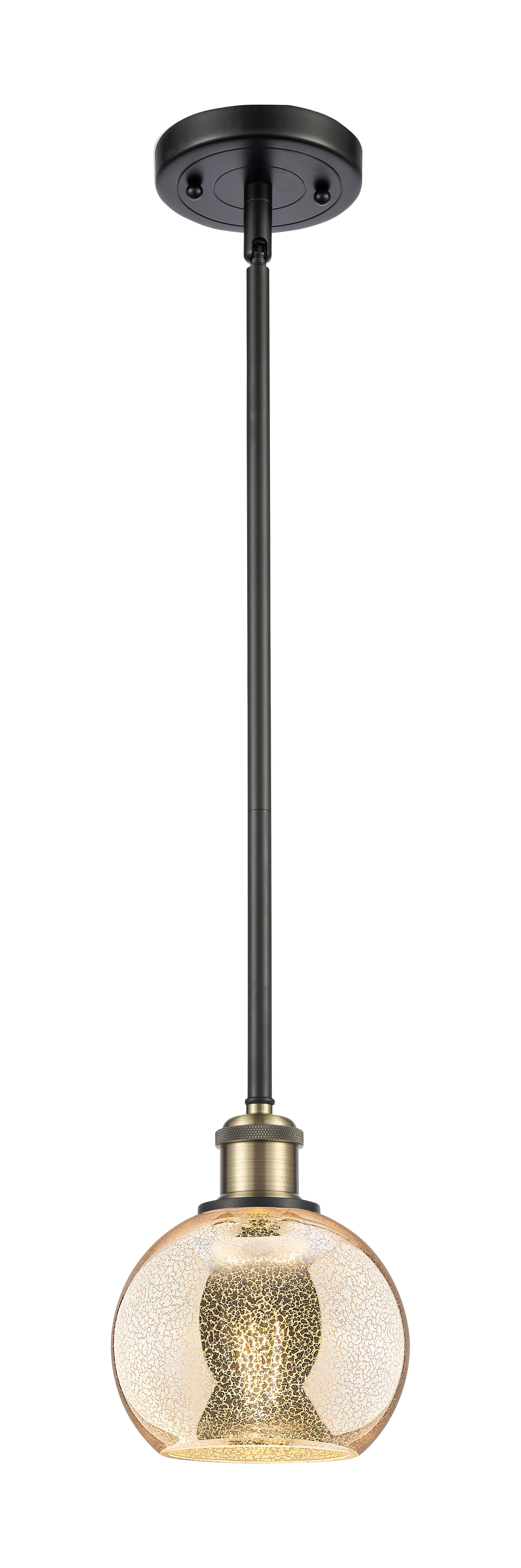 Ballston Mini Pendant Brass Antique Finish