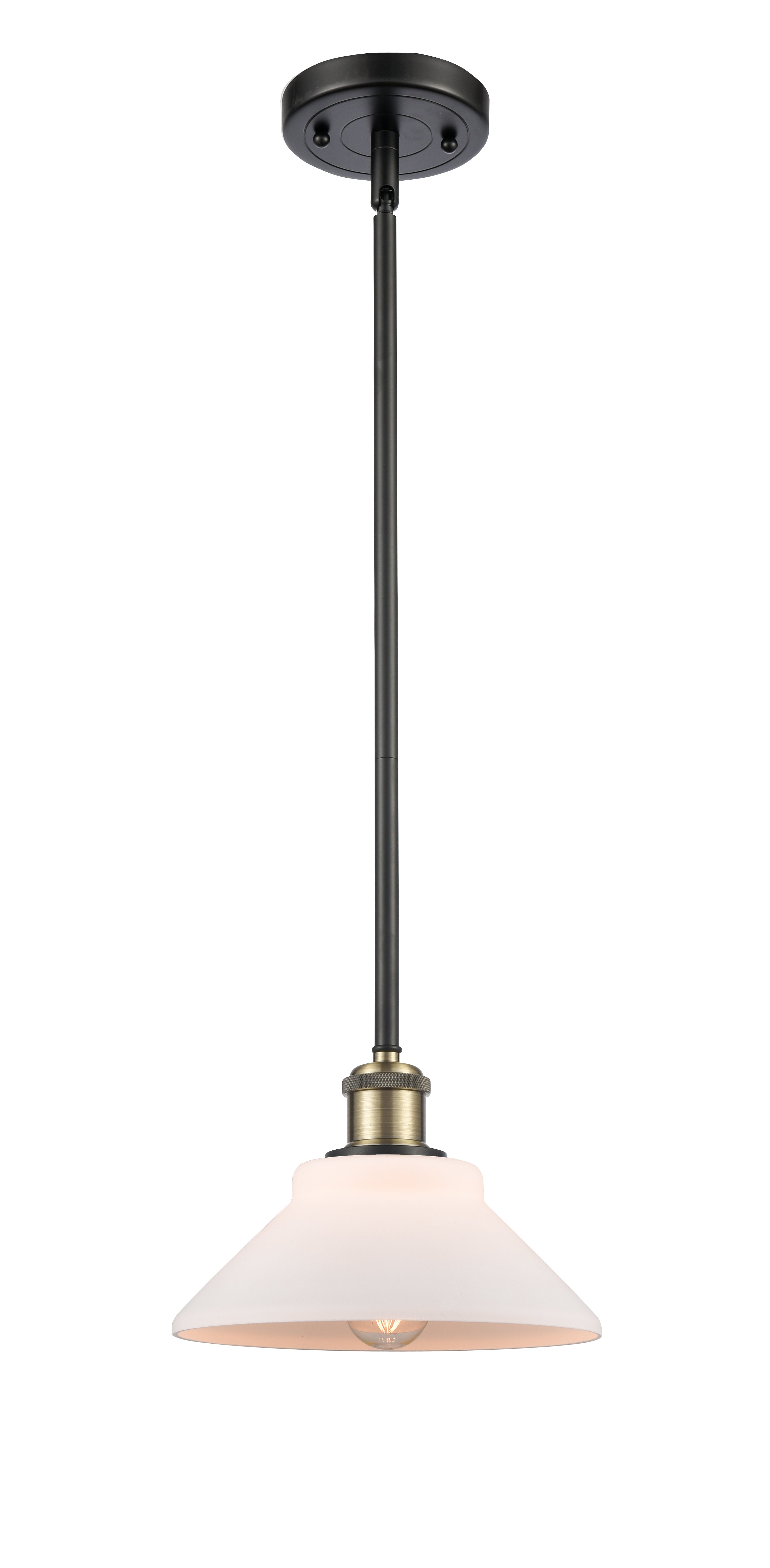 Ballston Mini Pendant Antique Brass Cast