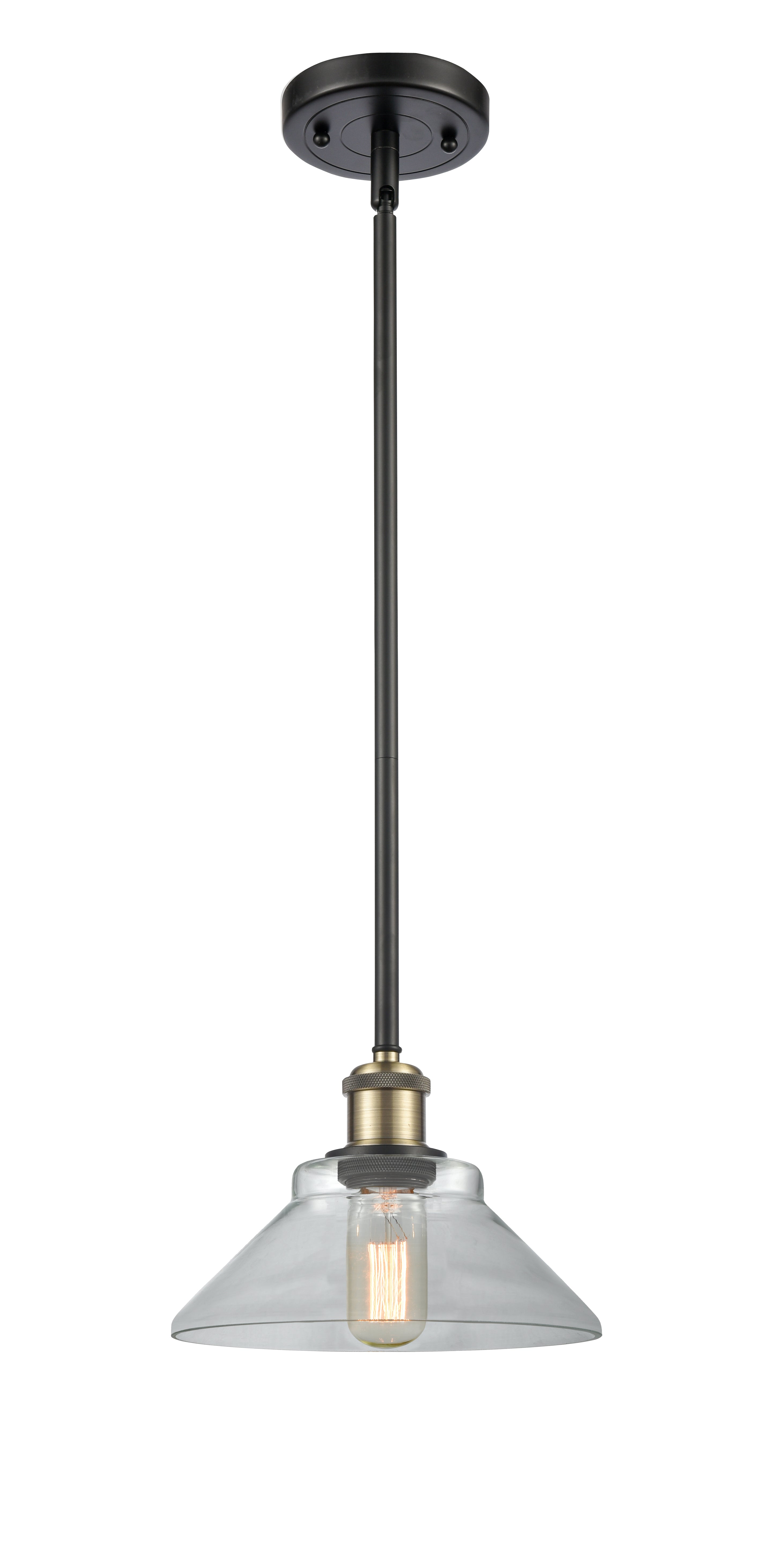 Ballston Mini Pendant Antique Brass Cast
