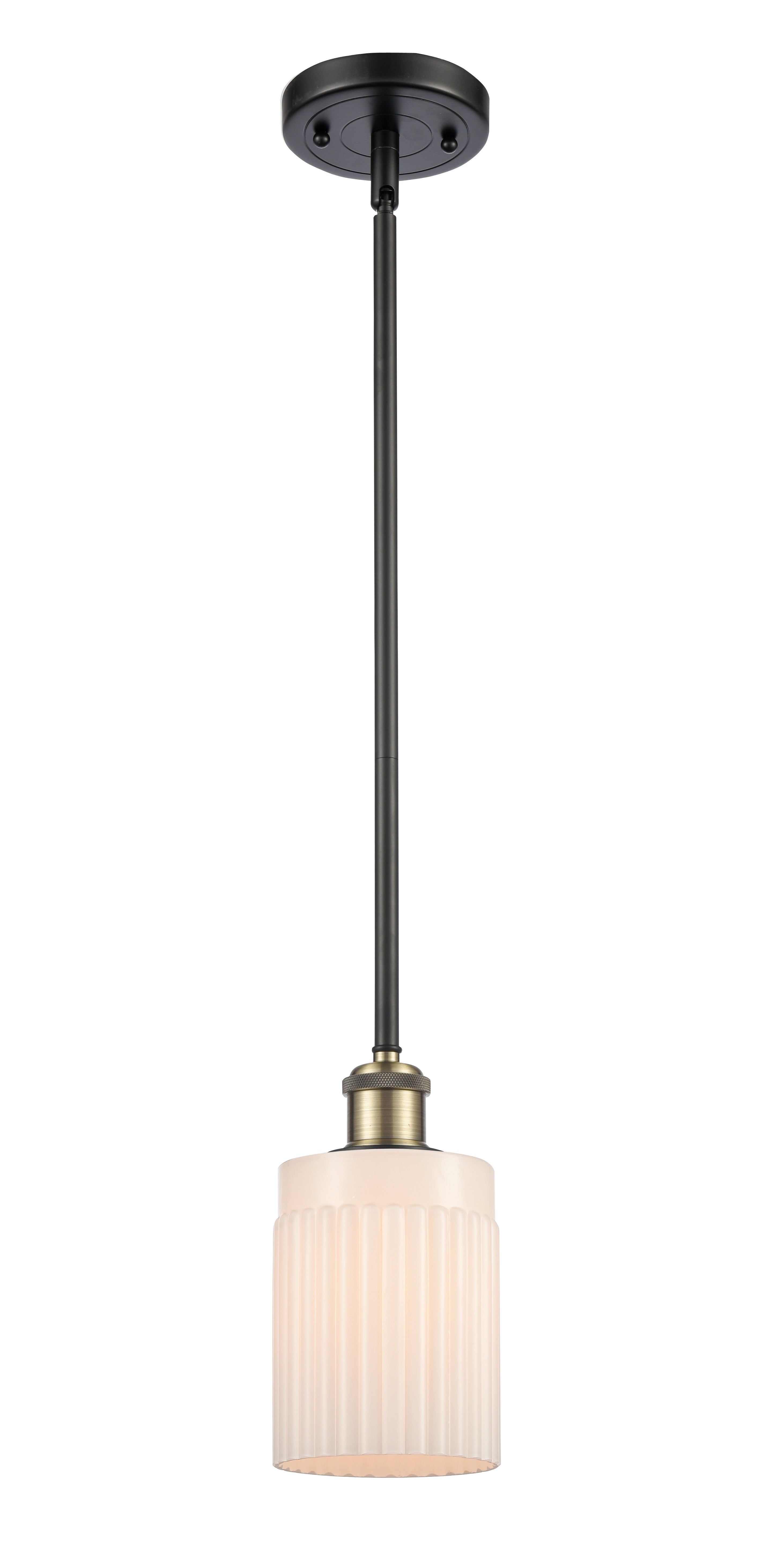 Ballston Mini Pendant Antique Brass Finish