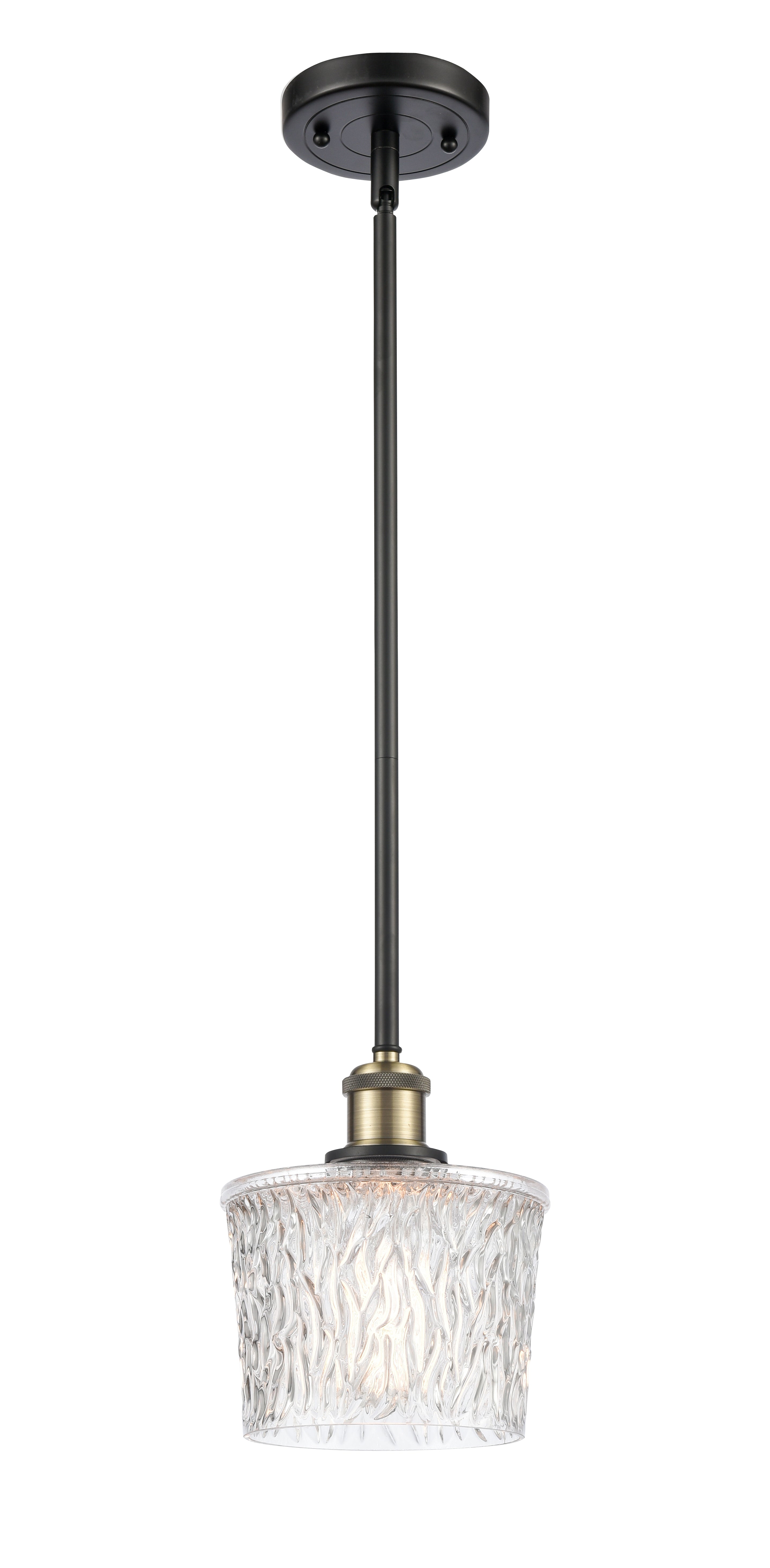 Ballston Mini Pendant Antique Brass Cast