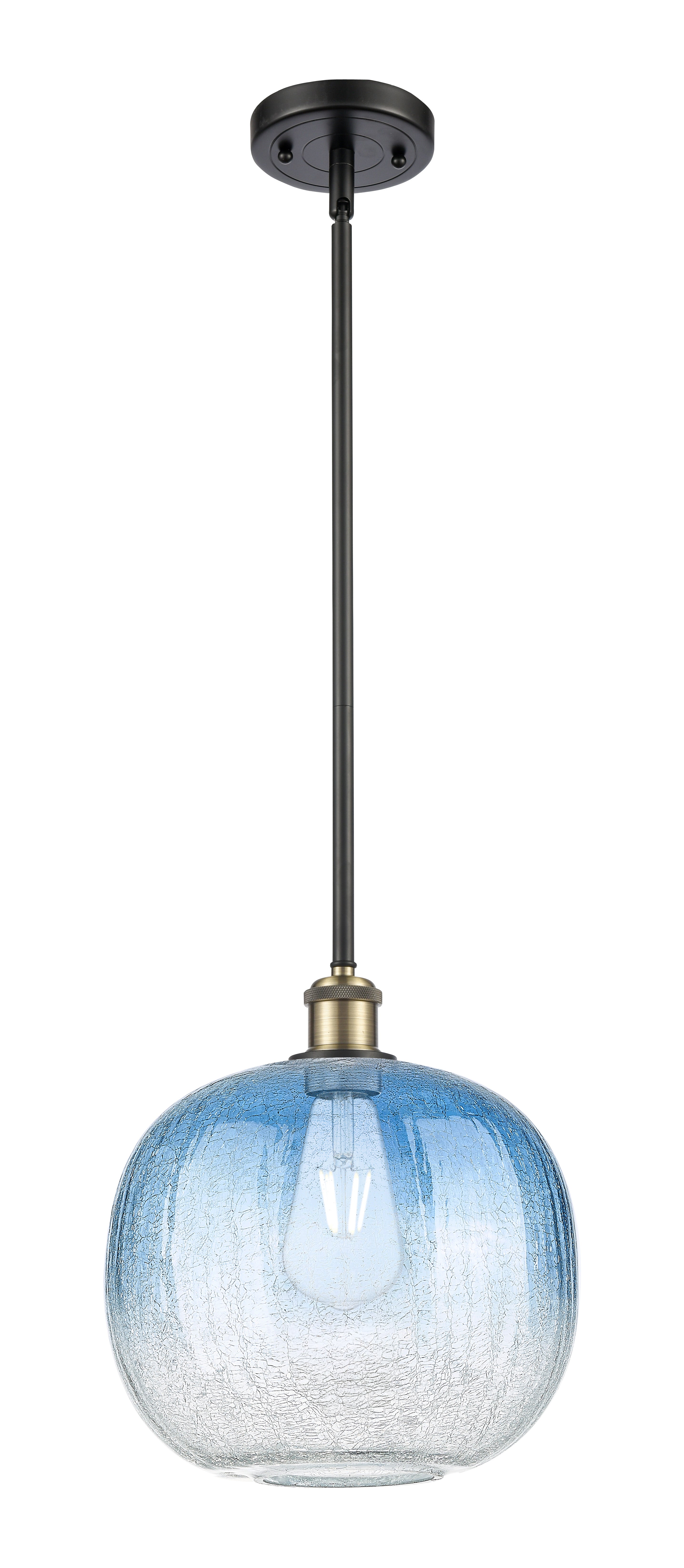 Ballston Mini Pendant Antique Brass Steel