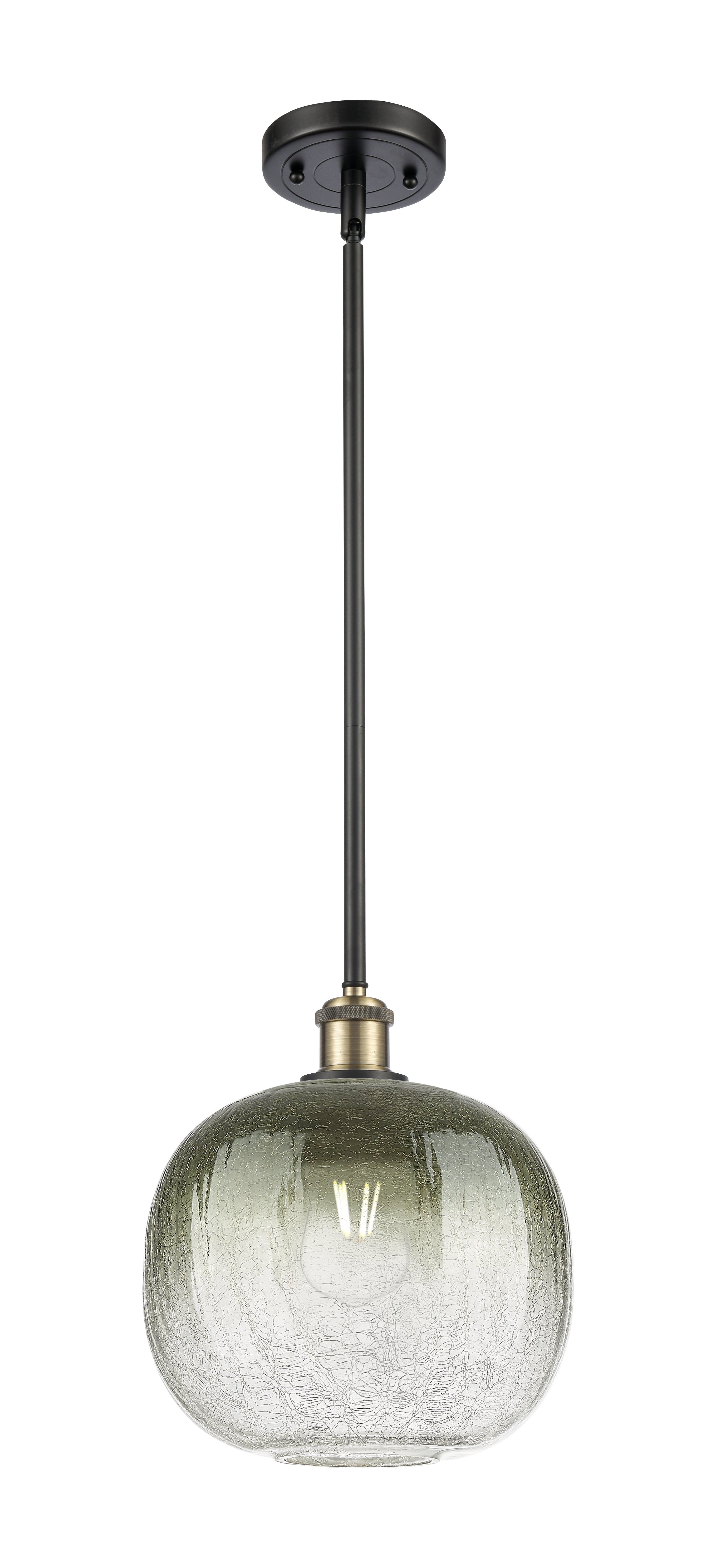 Ballston Mini Pendant Antique Brass Steel