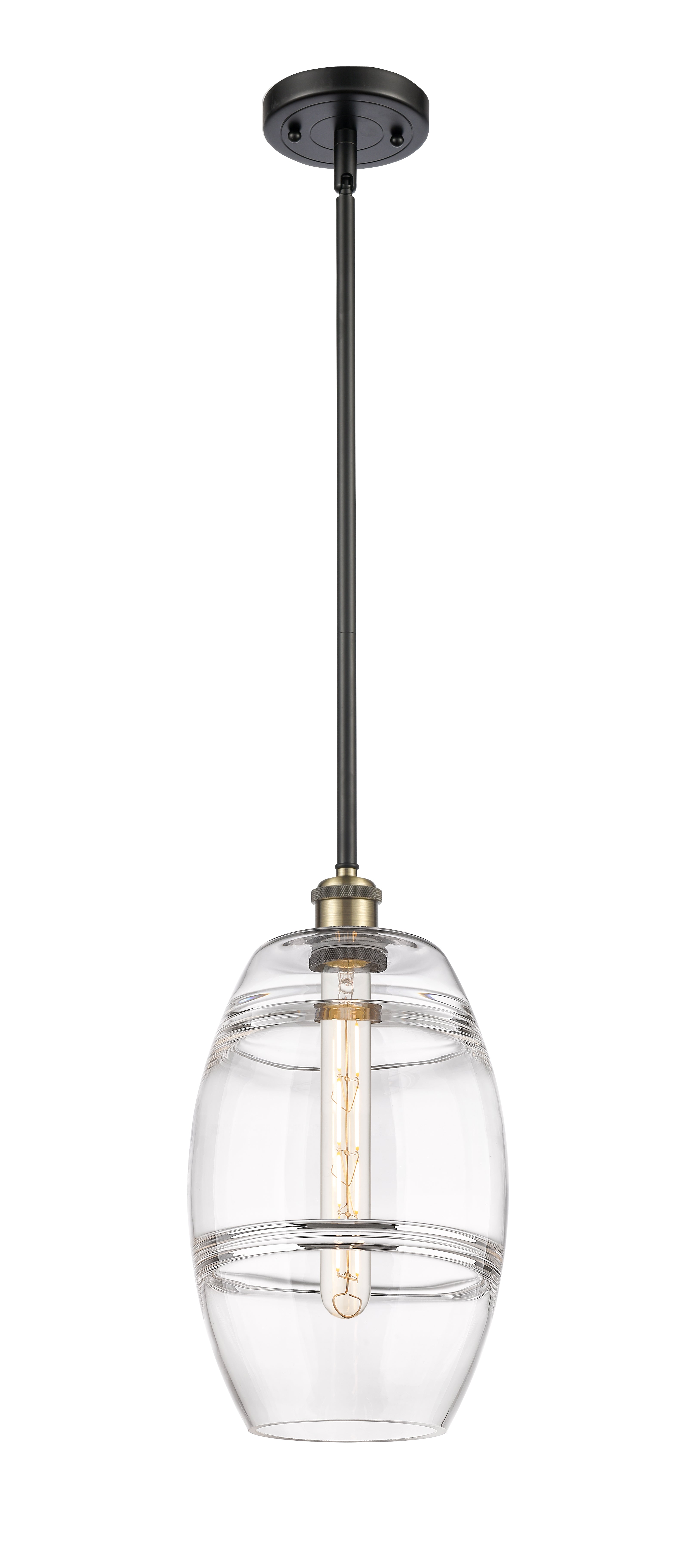 Ballston Mini Pendant Antique Brass