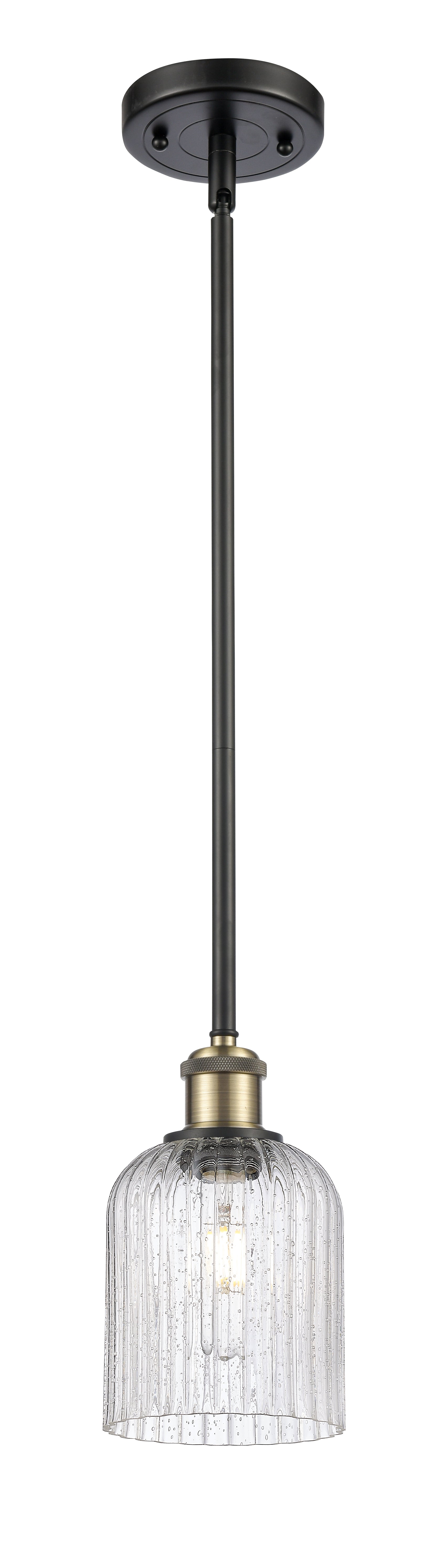 Ballston Mini Pendant Antique Brass