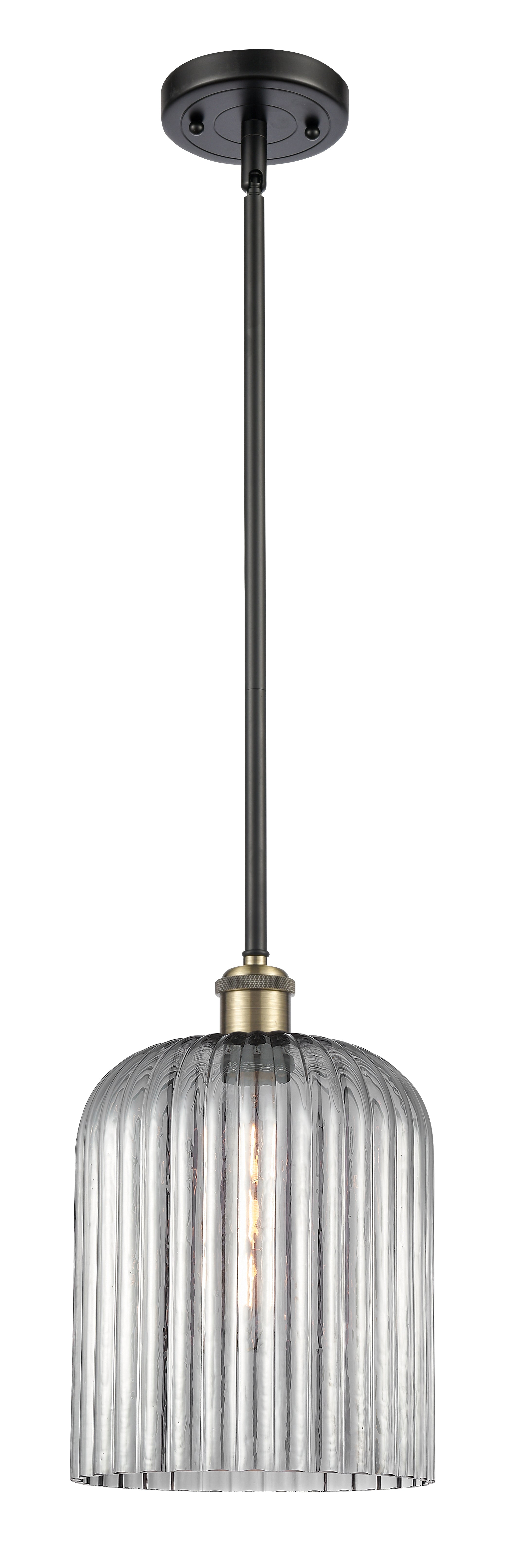 Ballston Mini Pendant Antique Brass Finish