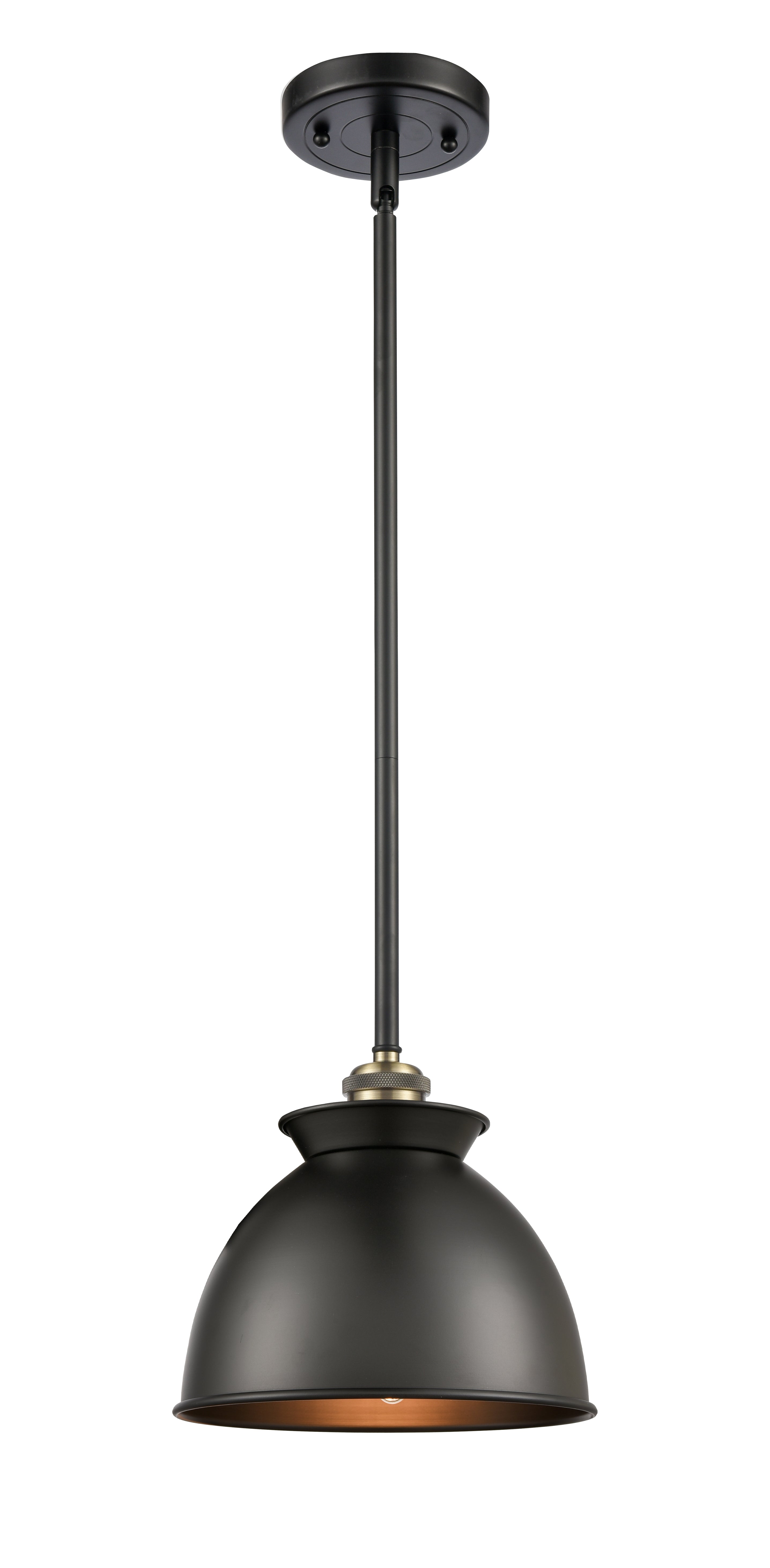 Ballston Mini Pendant Antique Brass 8.25