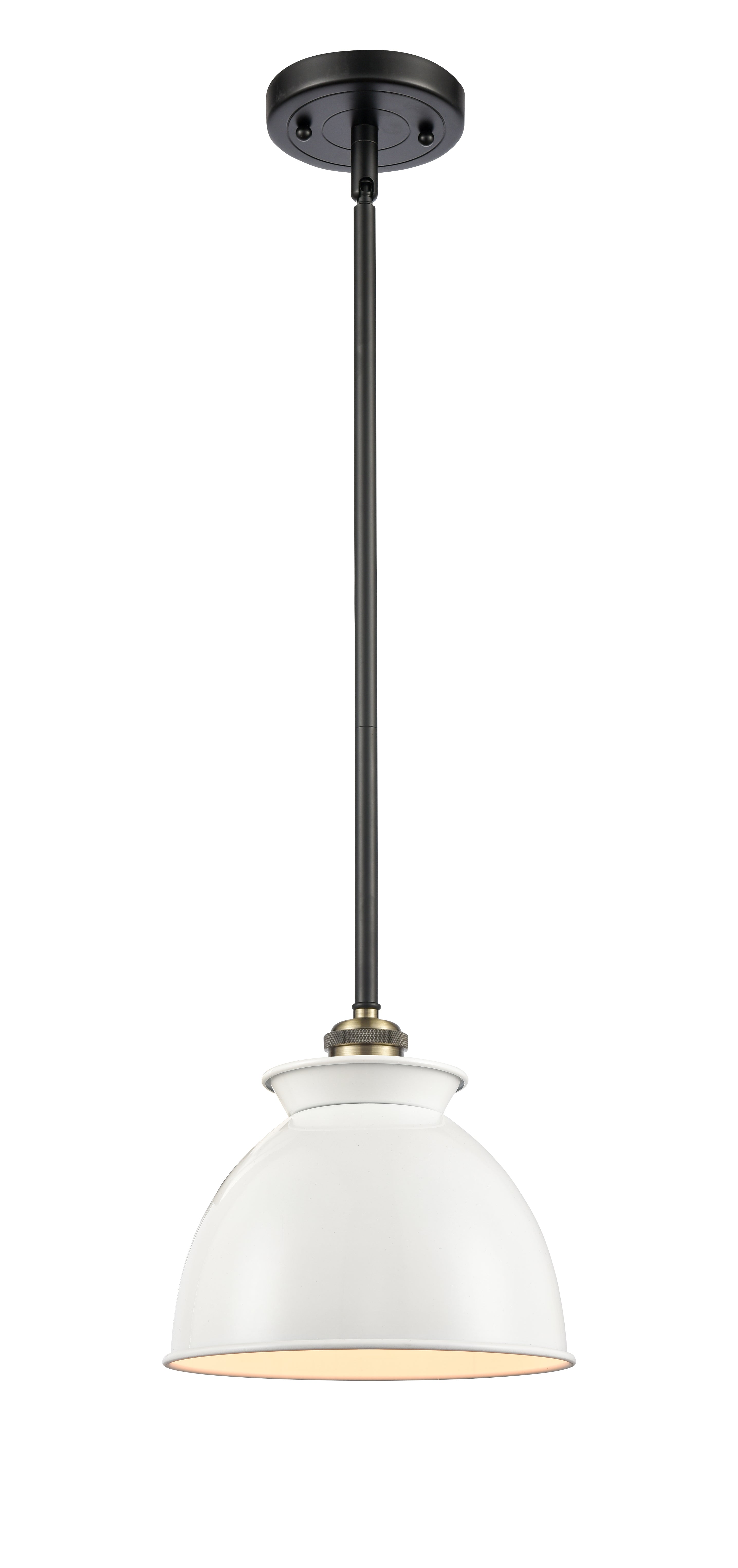Ballston Mini Pendant Antique Brass 8.25
