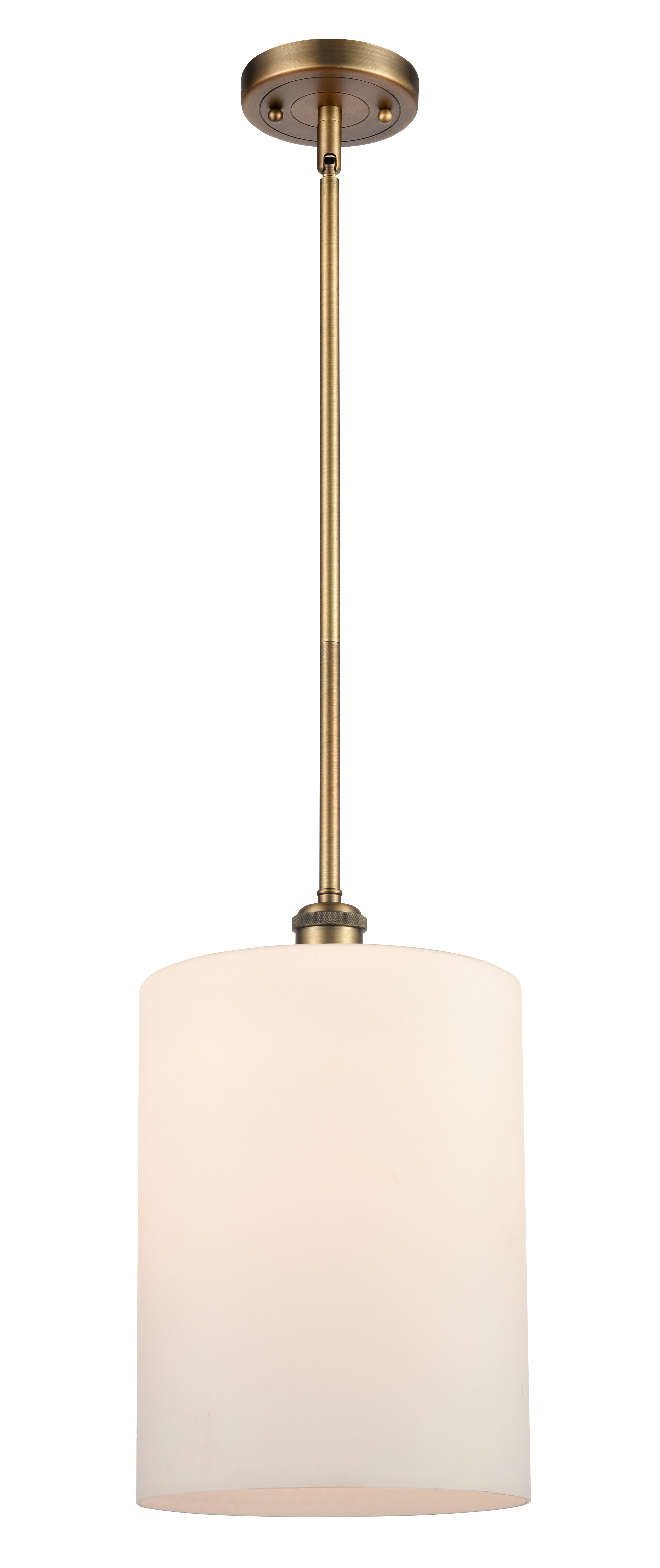 Ballston Mini Pendant Antique Brass Finish