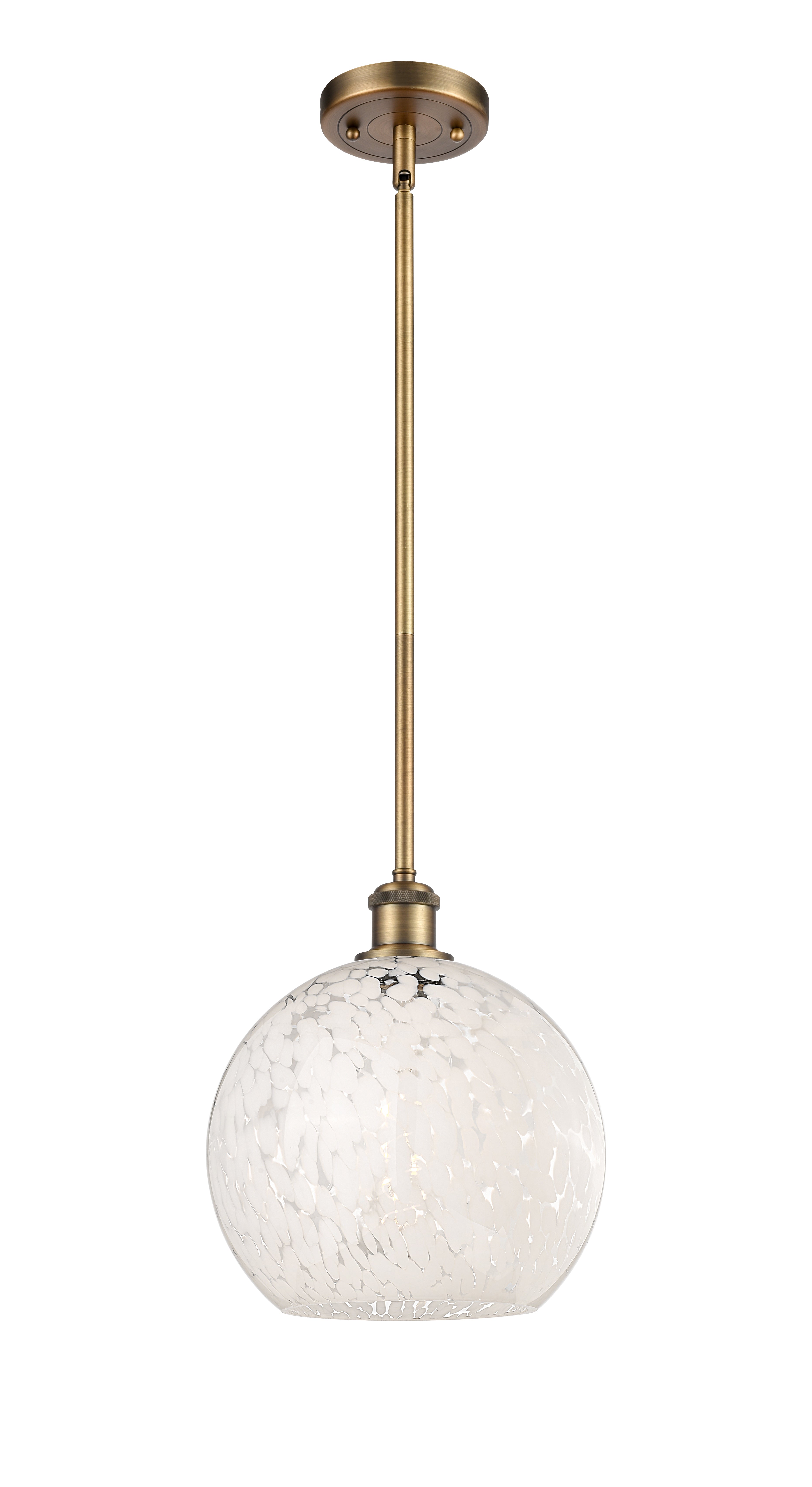 Ballston Mini Pendant Antique Brass Finish