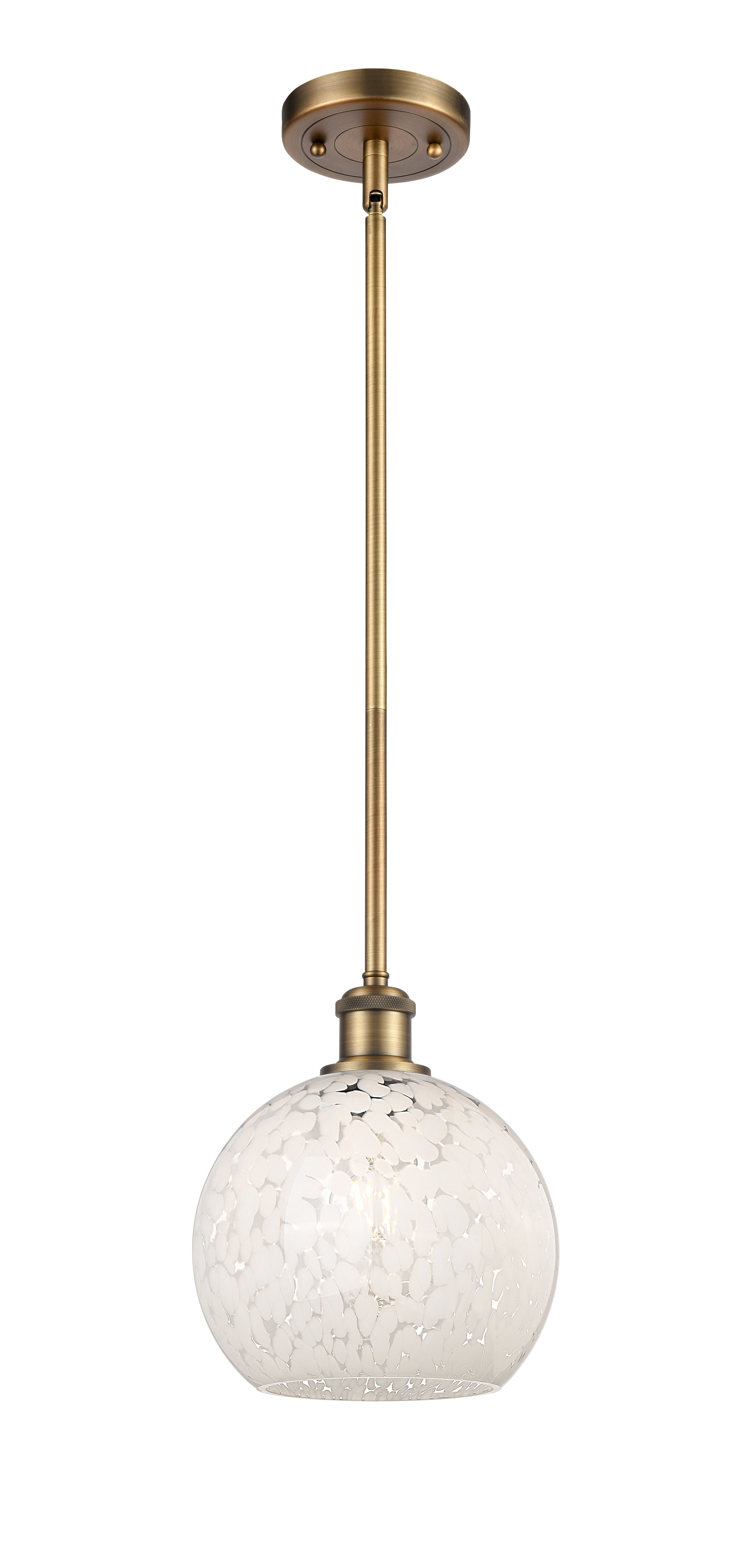 Ballston Mini Pendant Antique Brass Finish