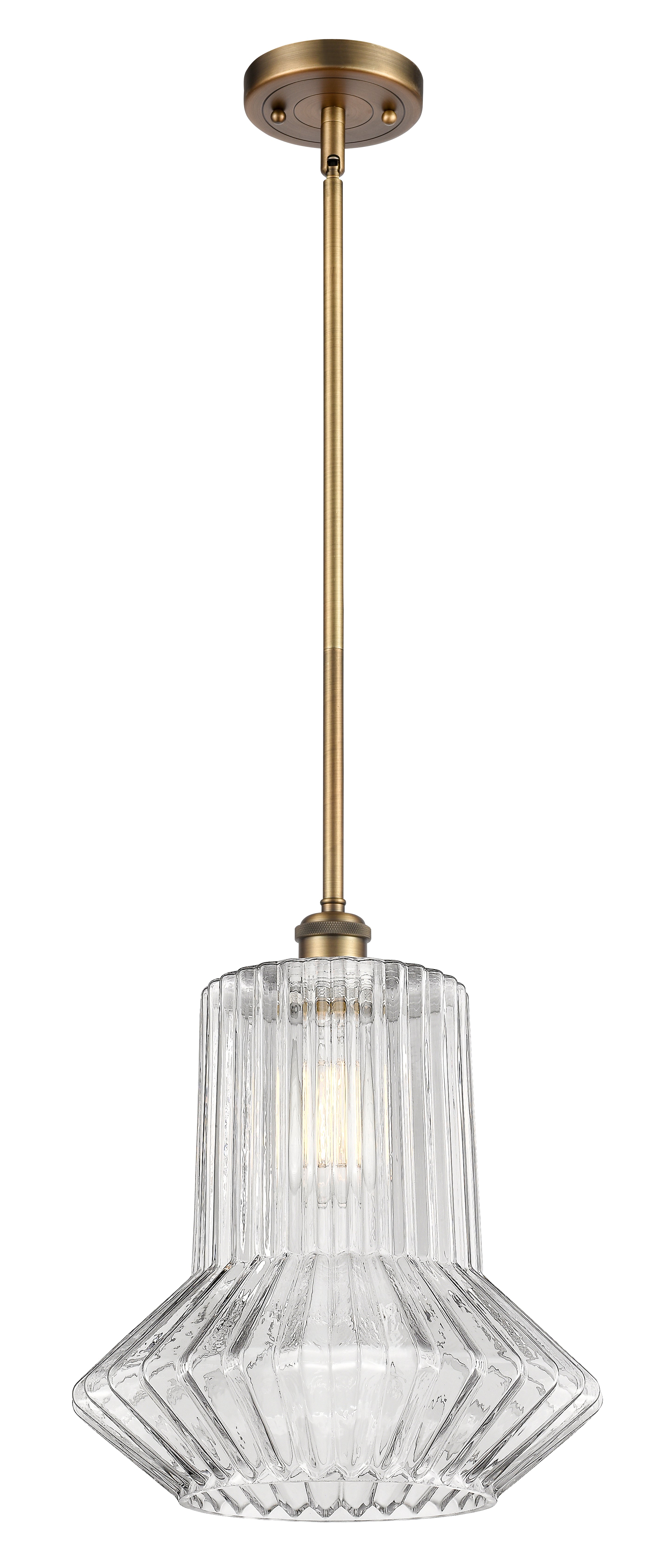 Ballston Mini Pendant Antique Brass Finish