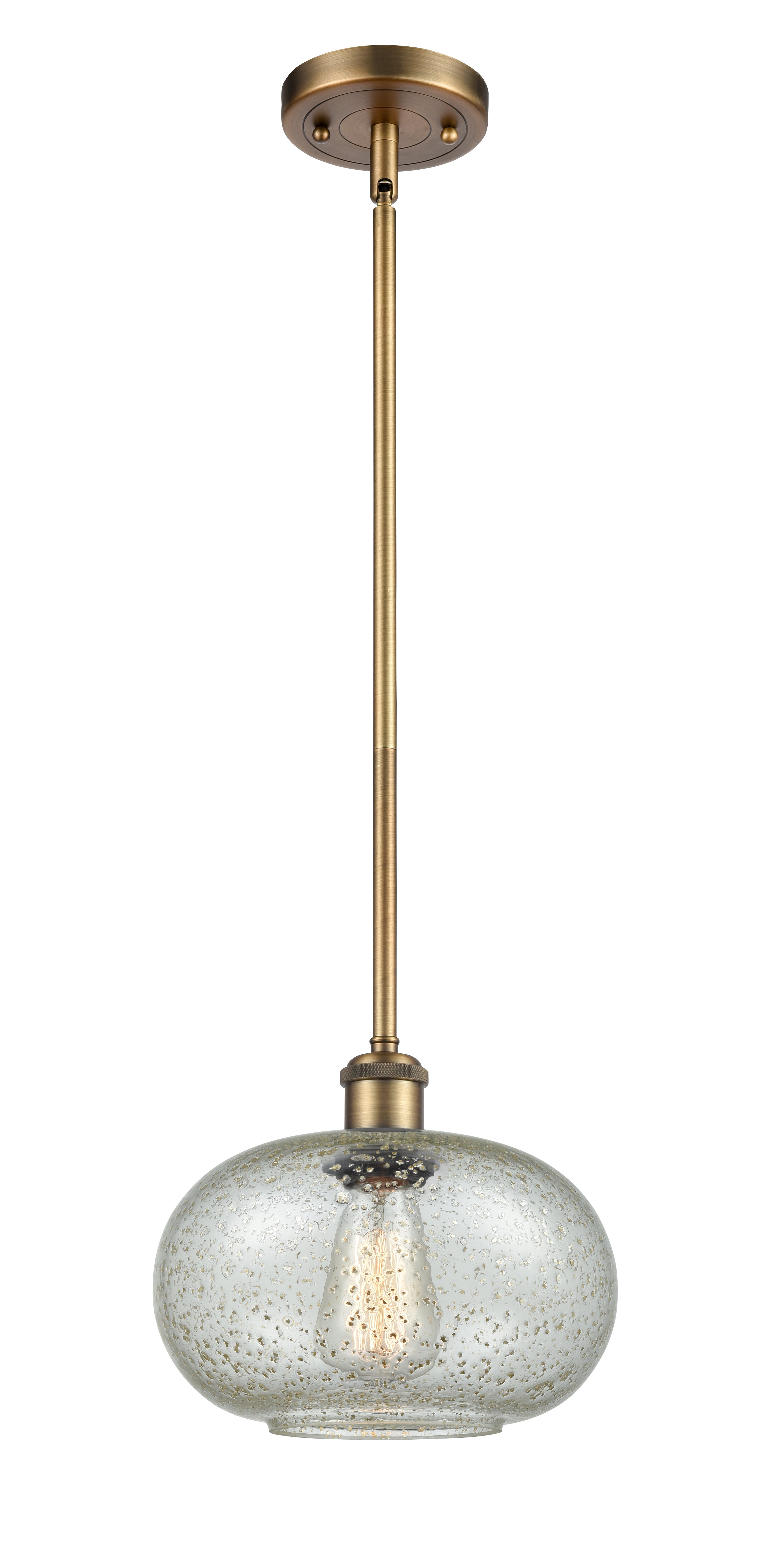 Ballston Mini Pendant Antique Brass 6W