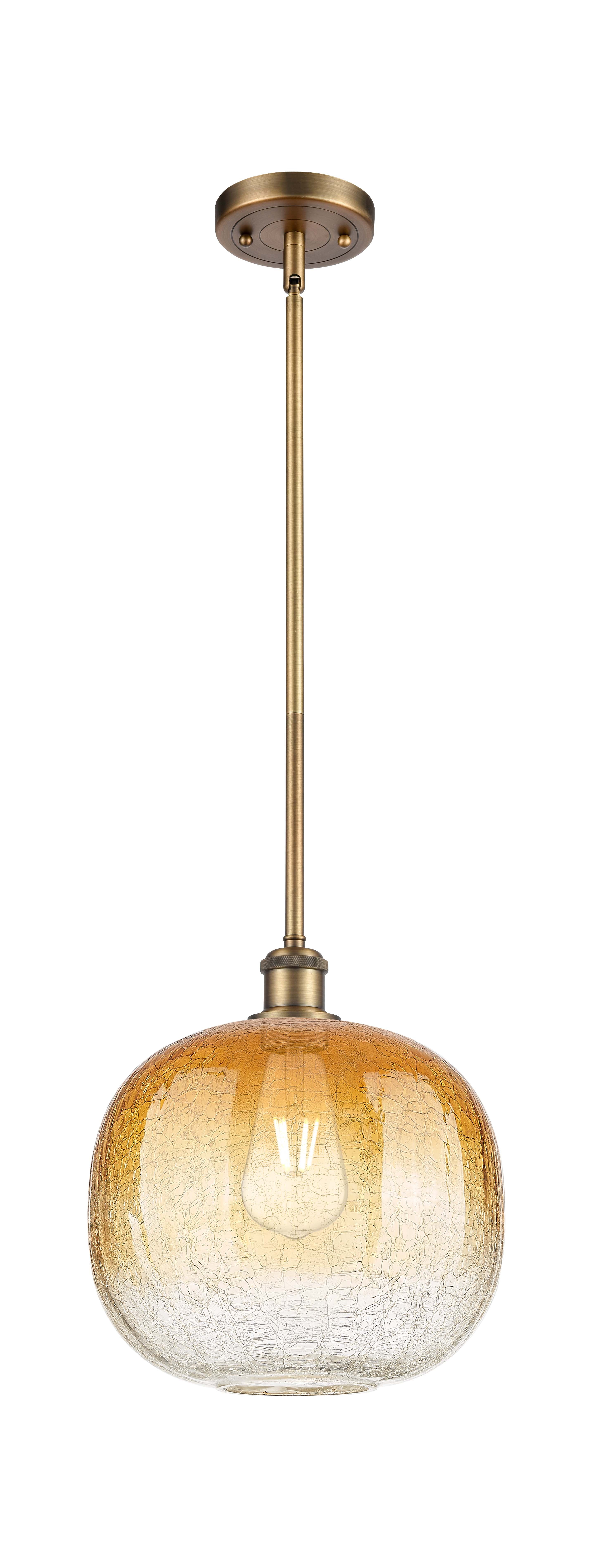 Ballston Mini Pendant Antique Brass Steel