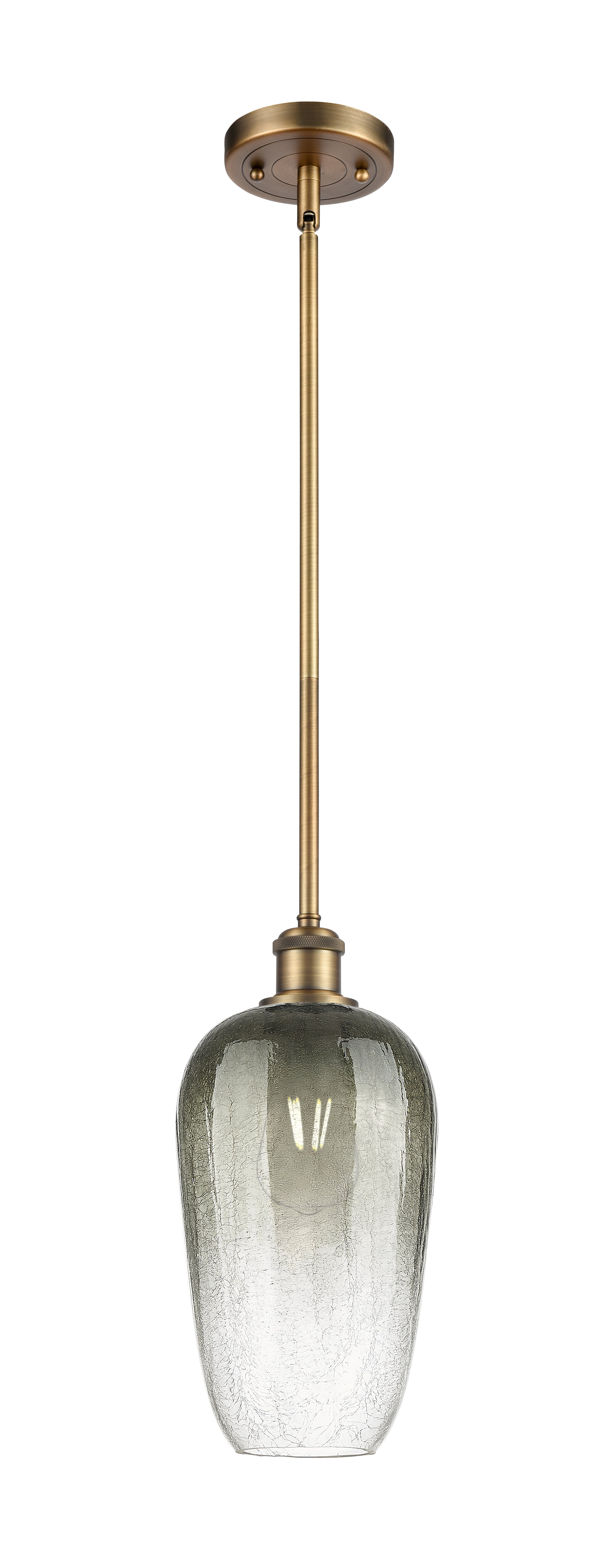 Ballston Mini Pendant Antique Brass Finish