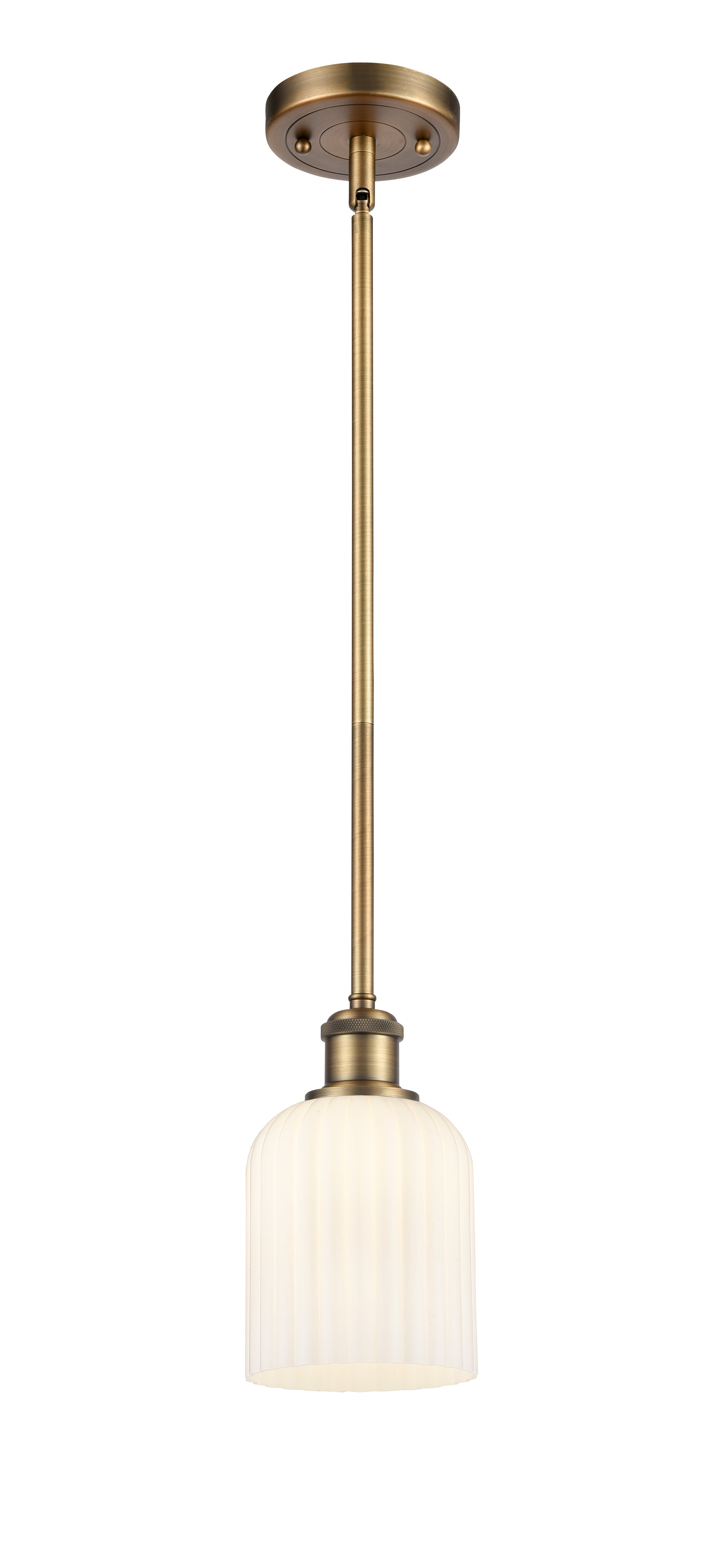 Ballston Mini Pendant Antique Brass