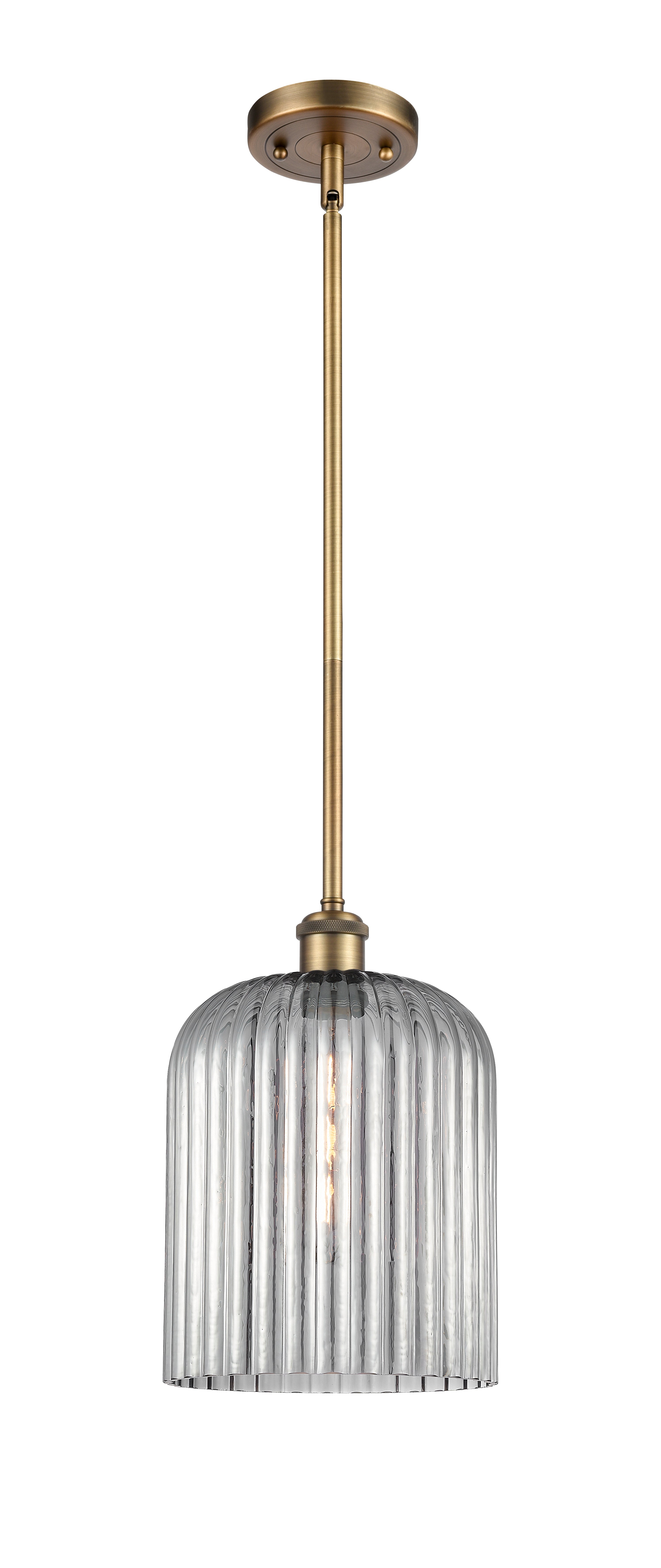 Ballston Mini Pendant Antique Brass Finish