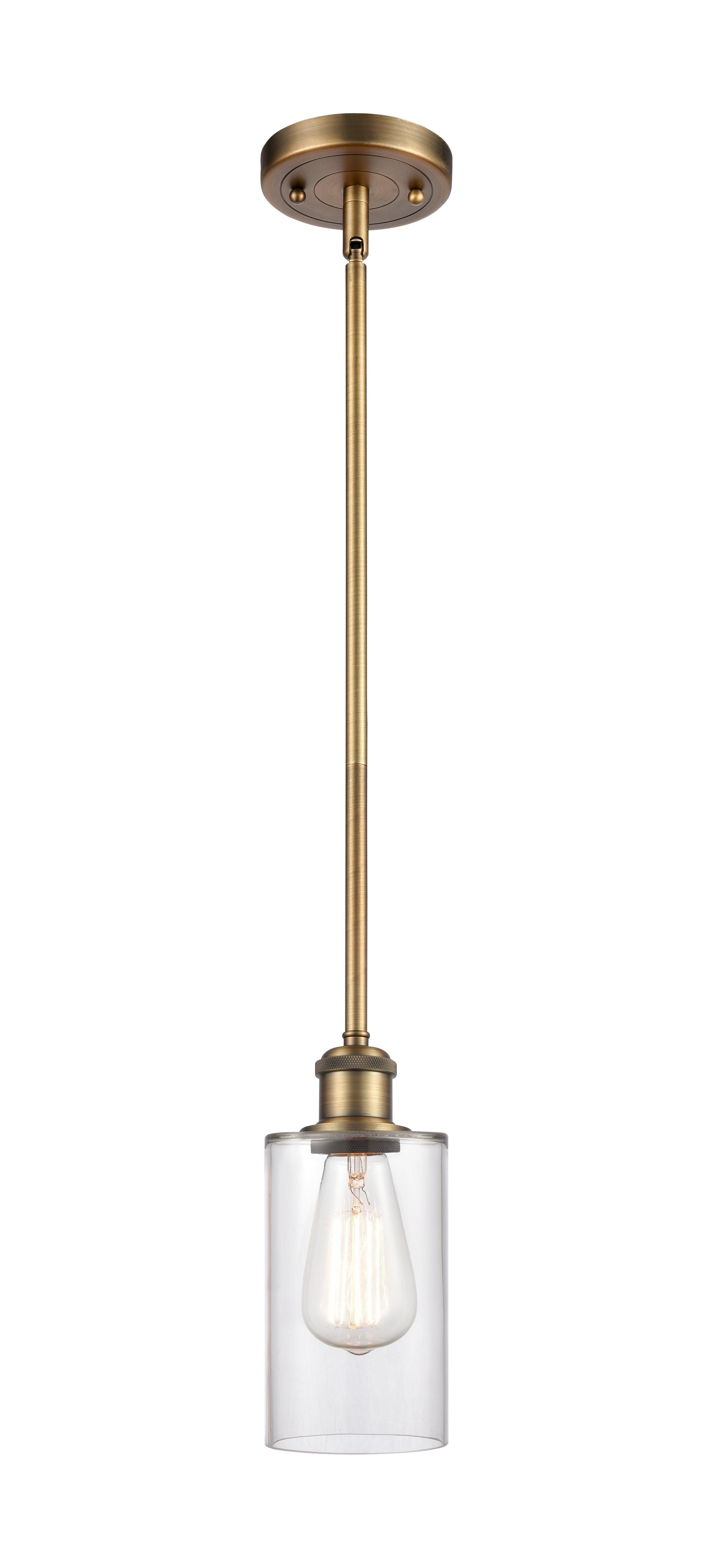 Ballston Mini Pendant Antique Brass Cast