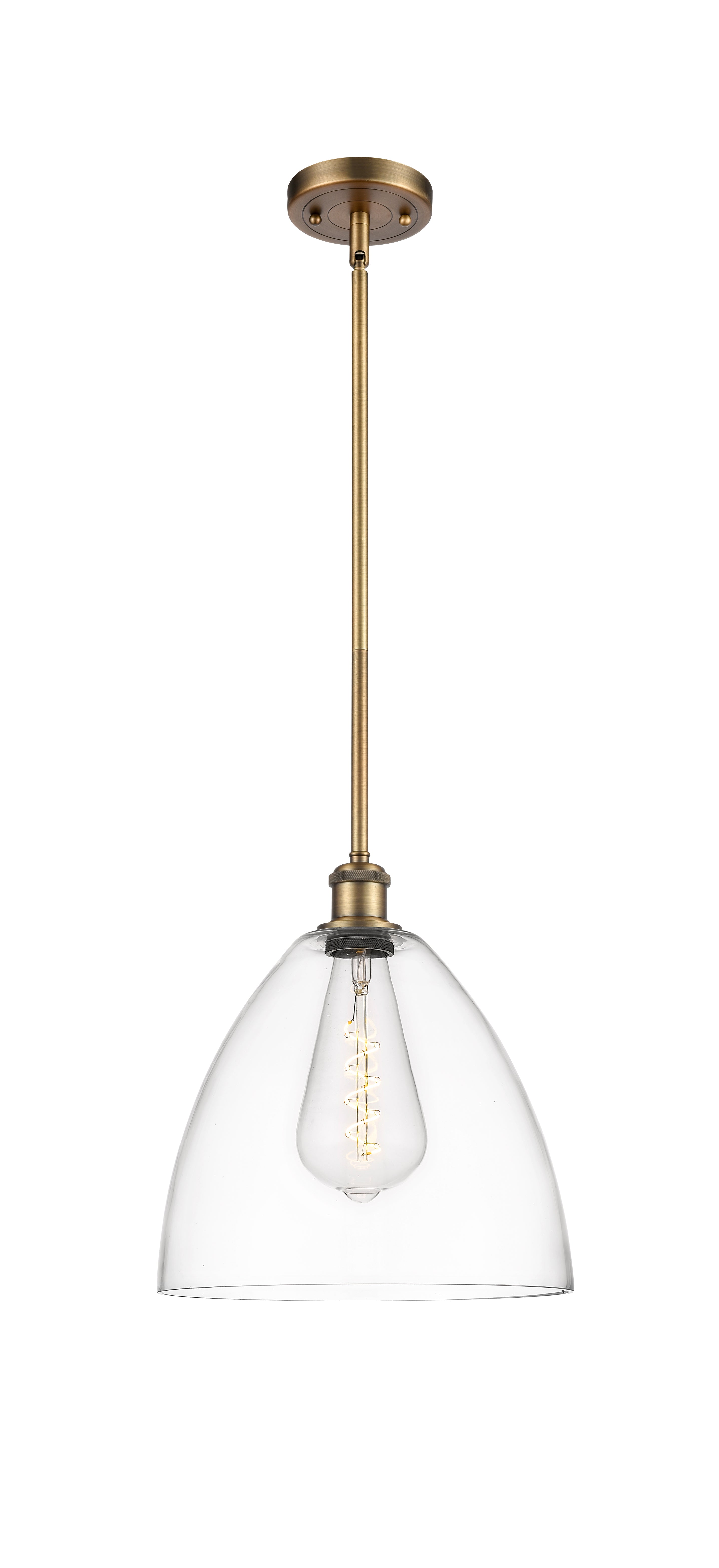 Ballston Mini Pendant Antique Brass