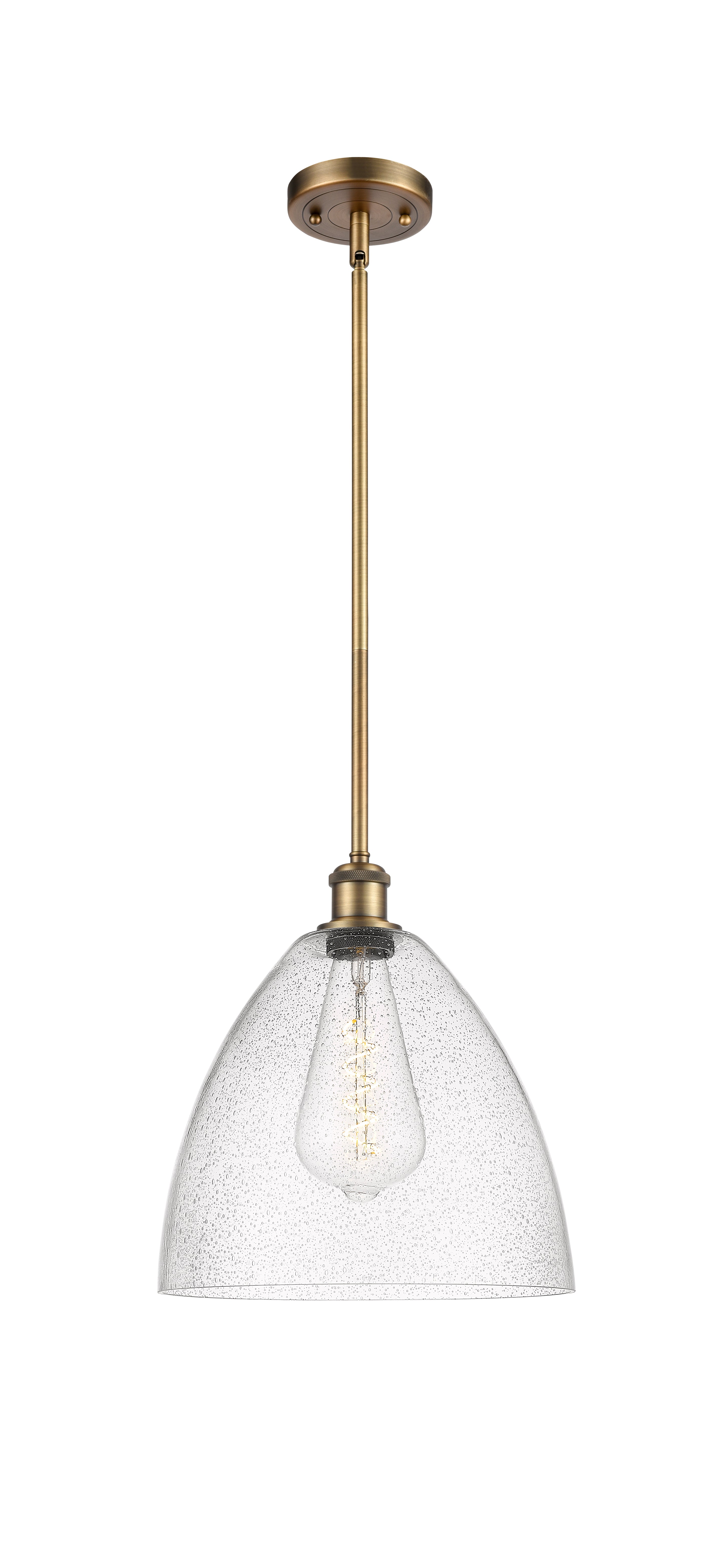 Ballston Mini Pendant Antique Brass