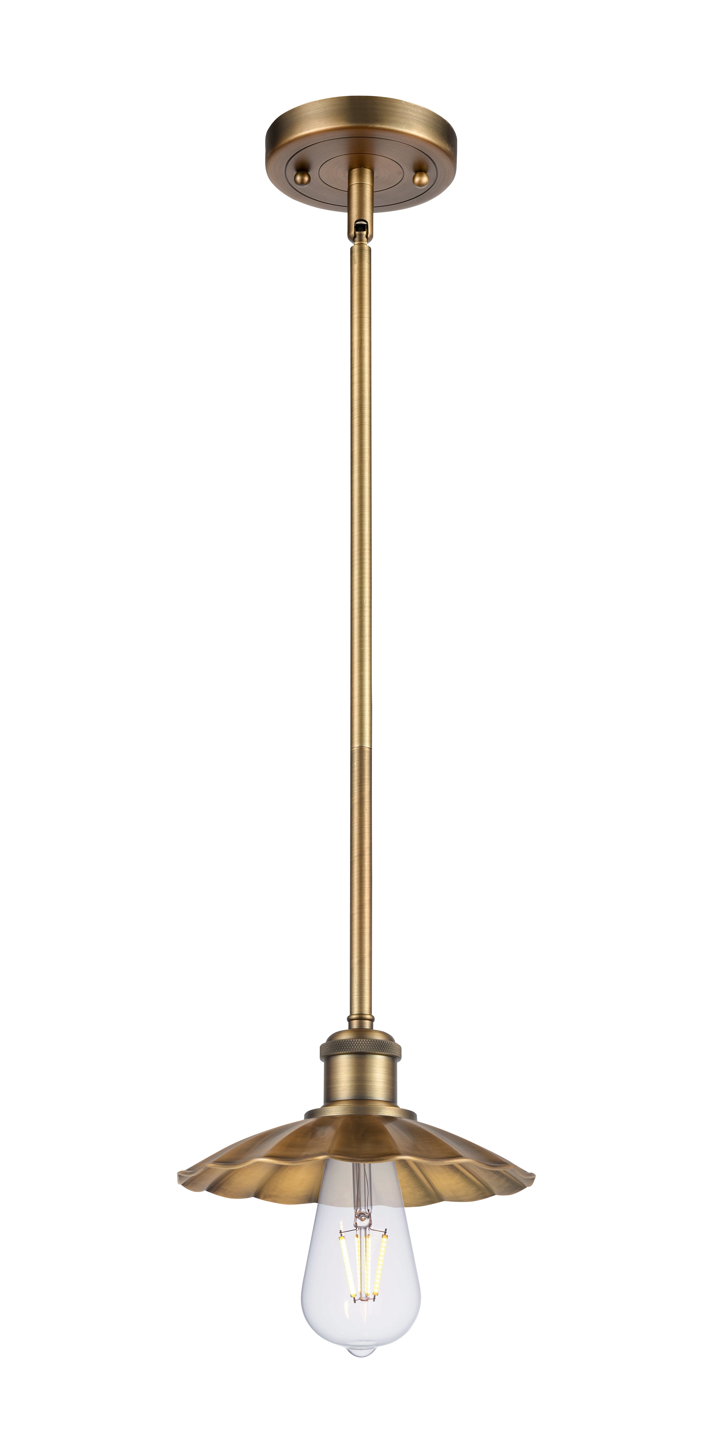 Ballston Mini Pendant Antique Copper Finish