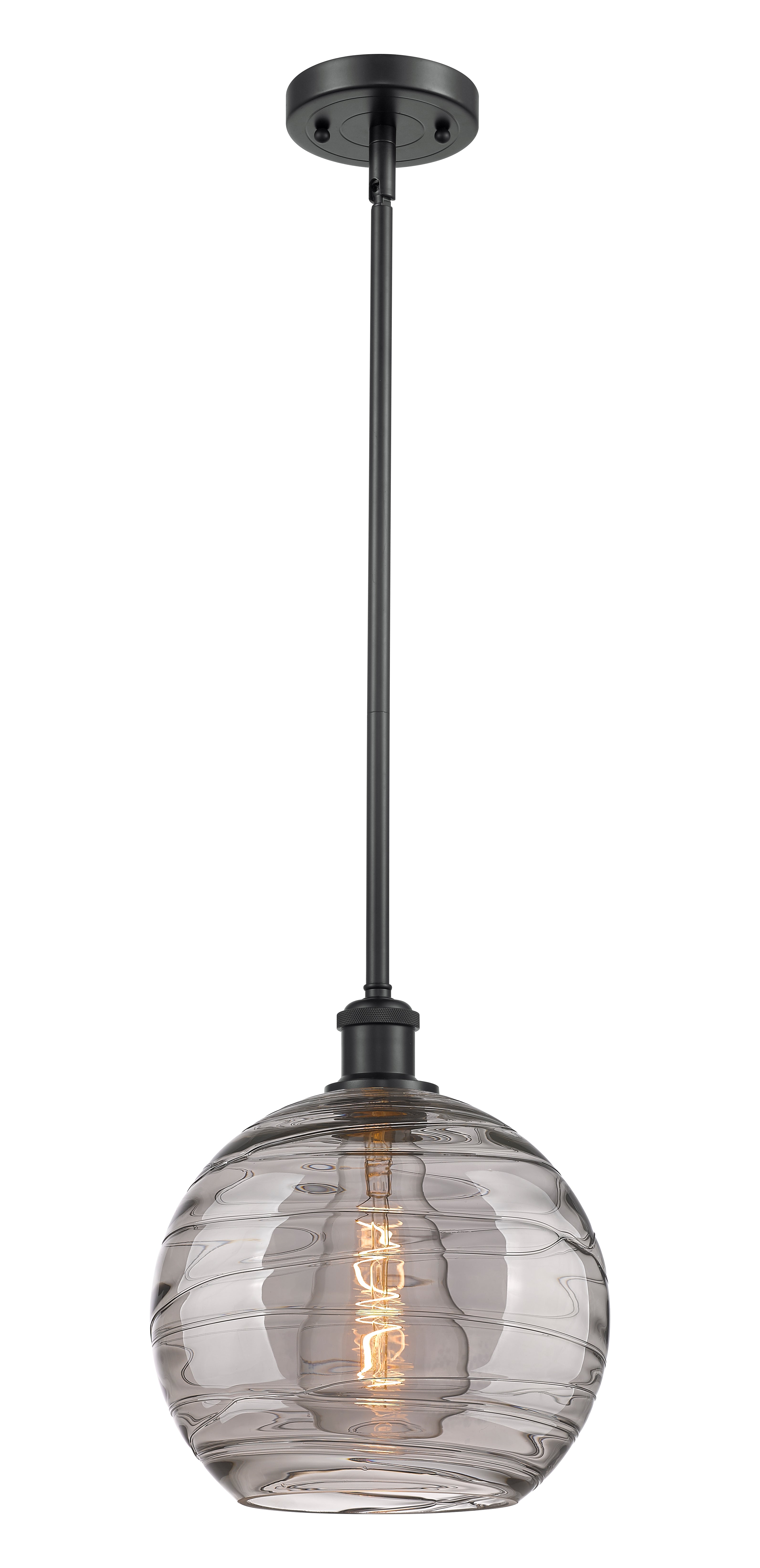 Ballston Mini Pendant Antique Brass Finish