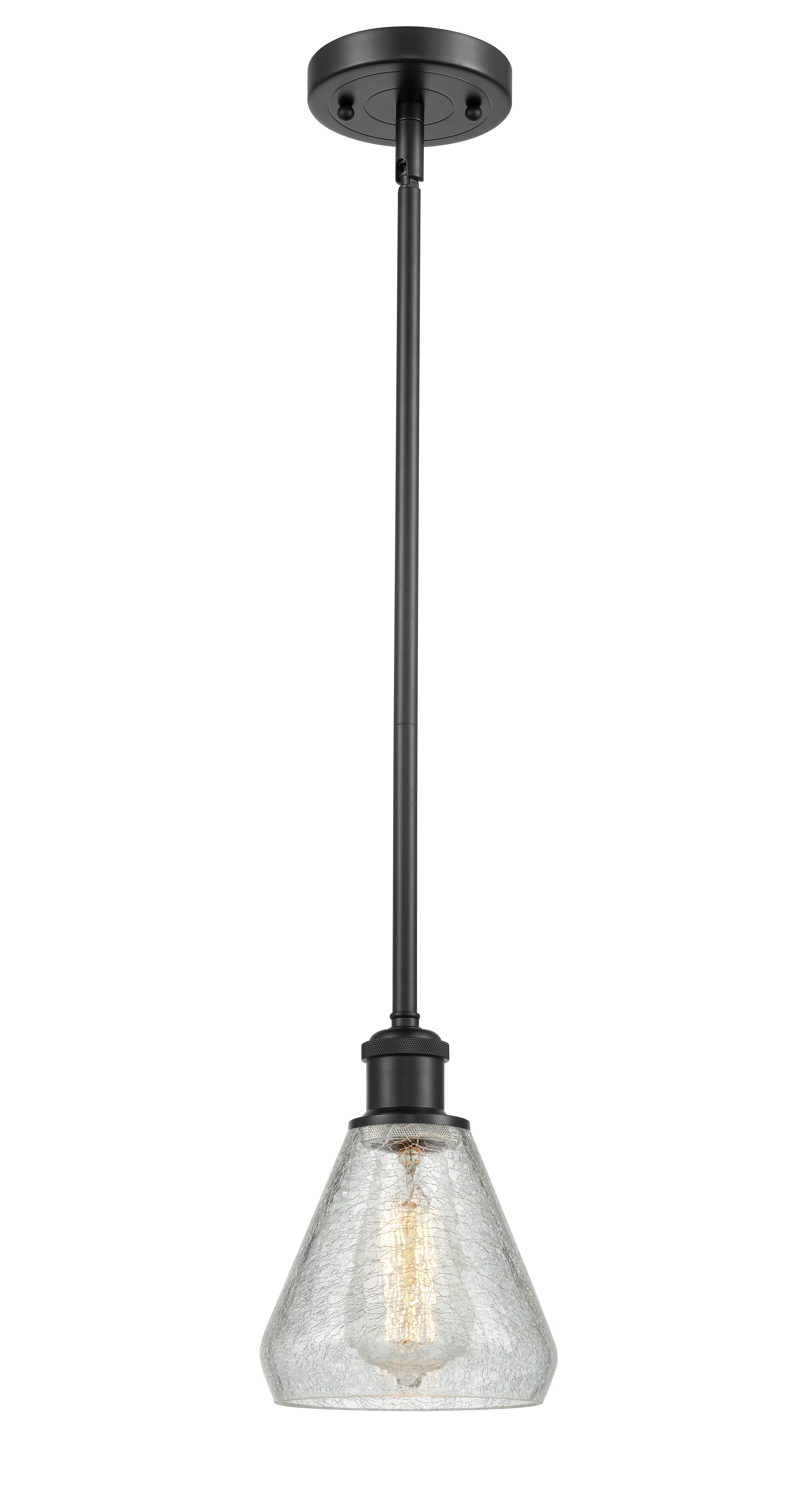 Ballston Mini Pendant Antique Brass Finish