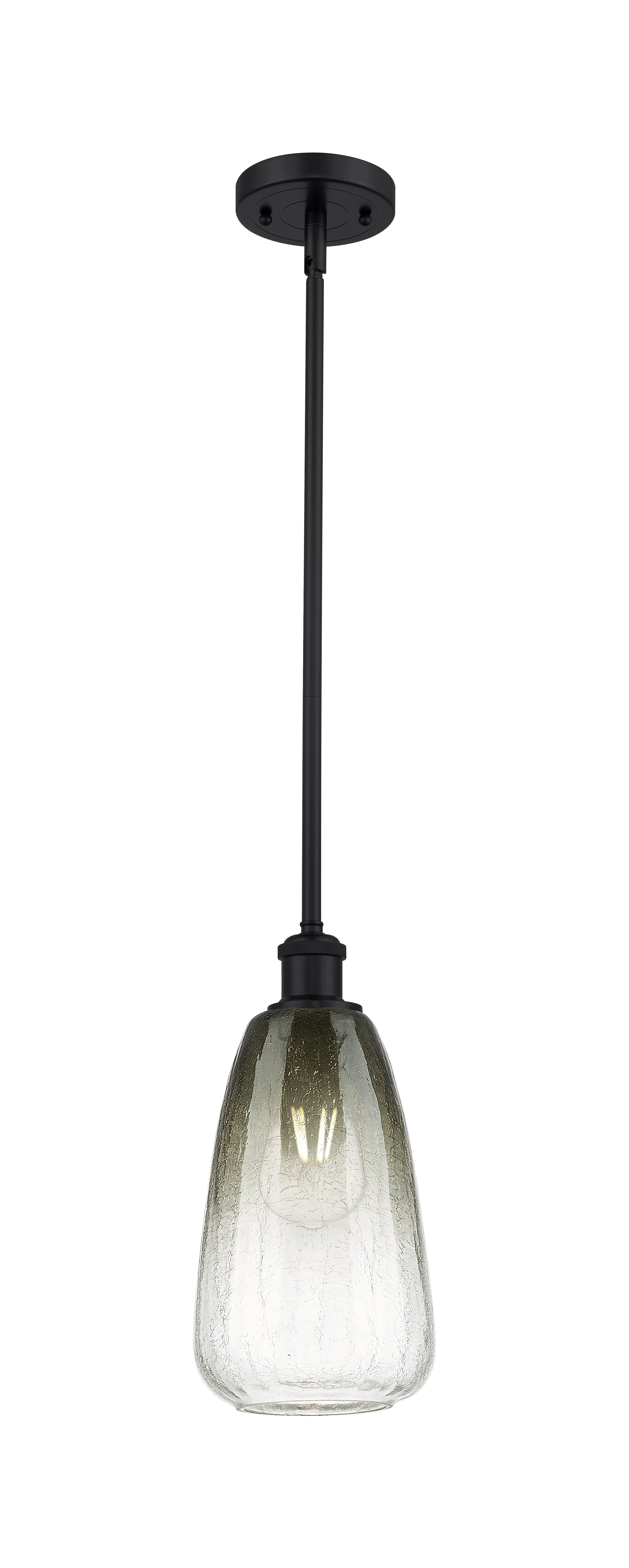 Ballston Mini Pendant Antique Brass Glass