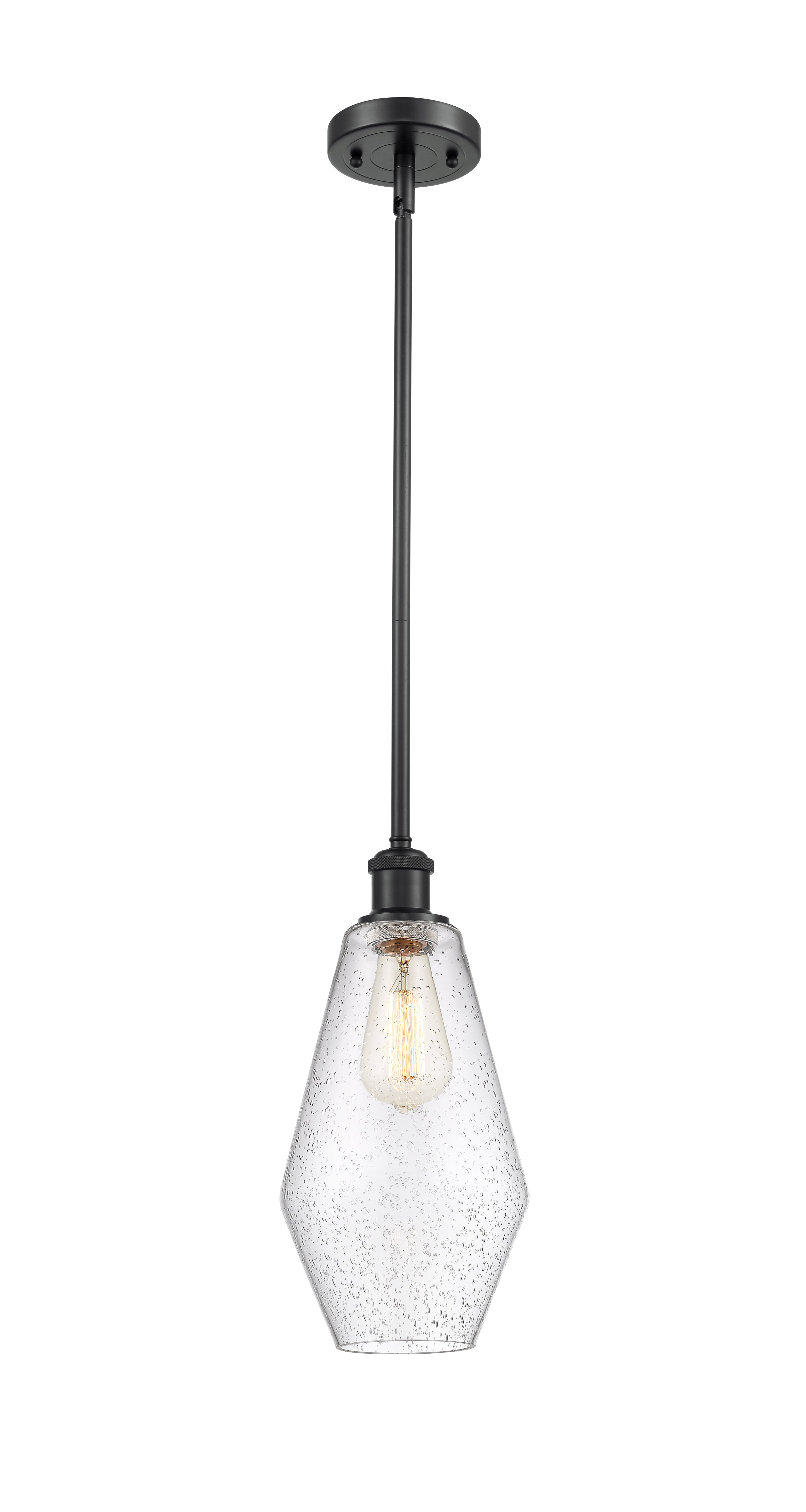 Ballston Mini Pendant 7 Inch Cast Brass