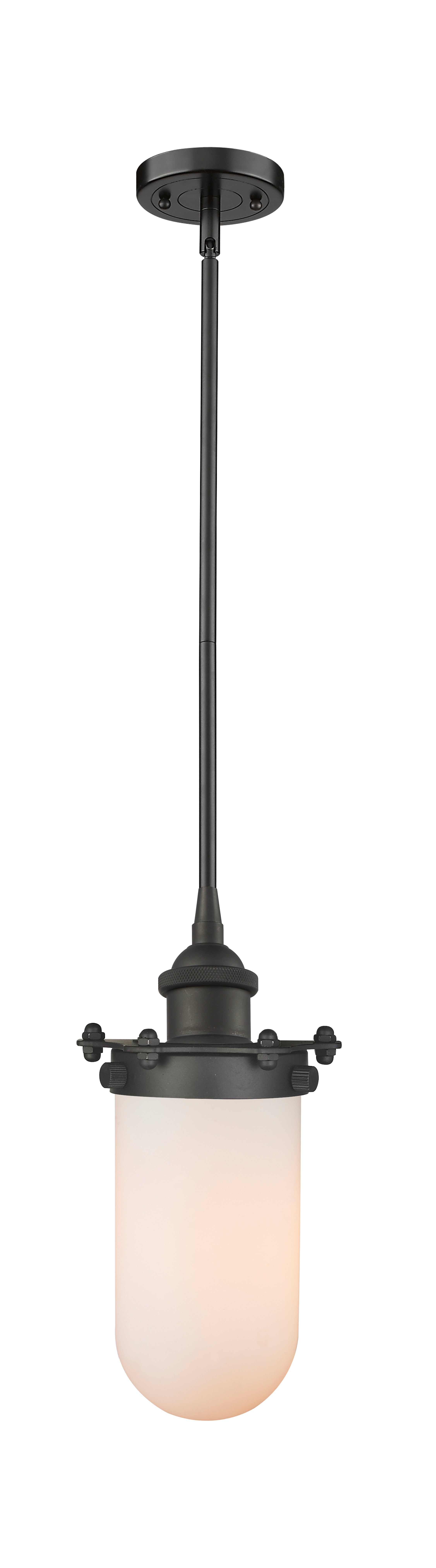 Austere Mini Pendant Matte Black Brass