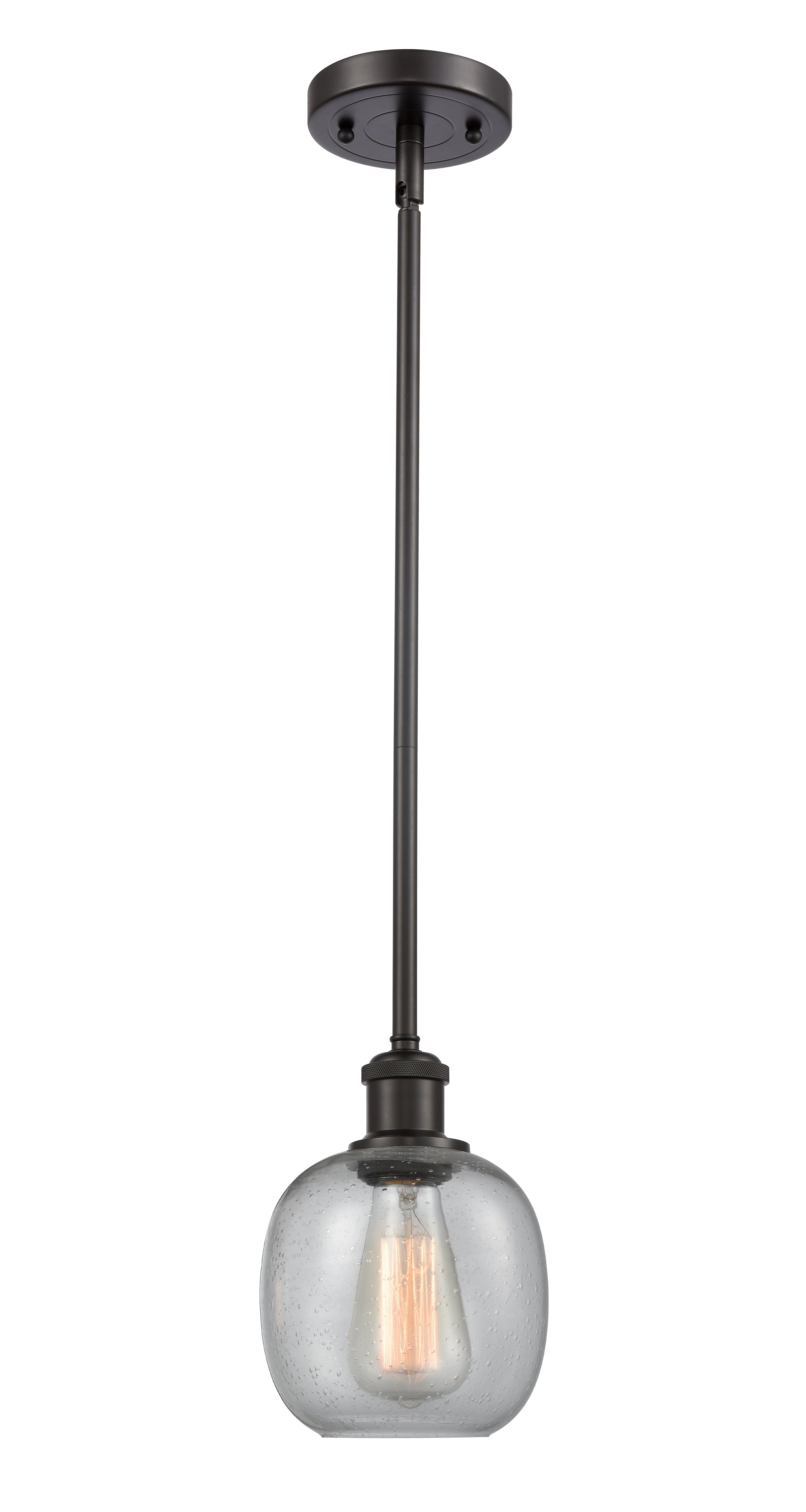 Ballston Mini Pendant Antique Brass Finish