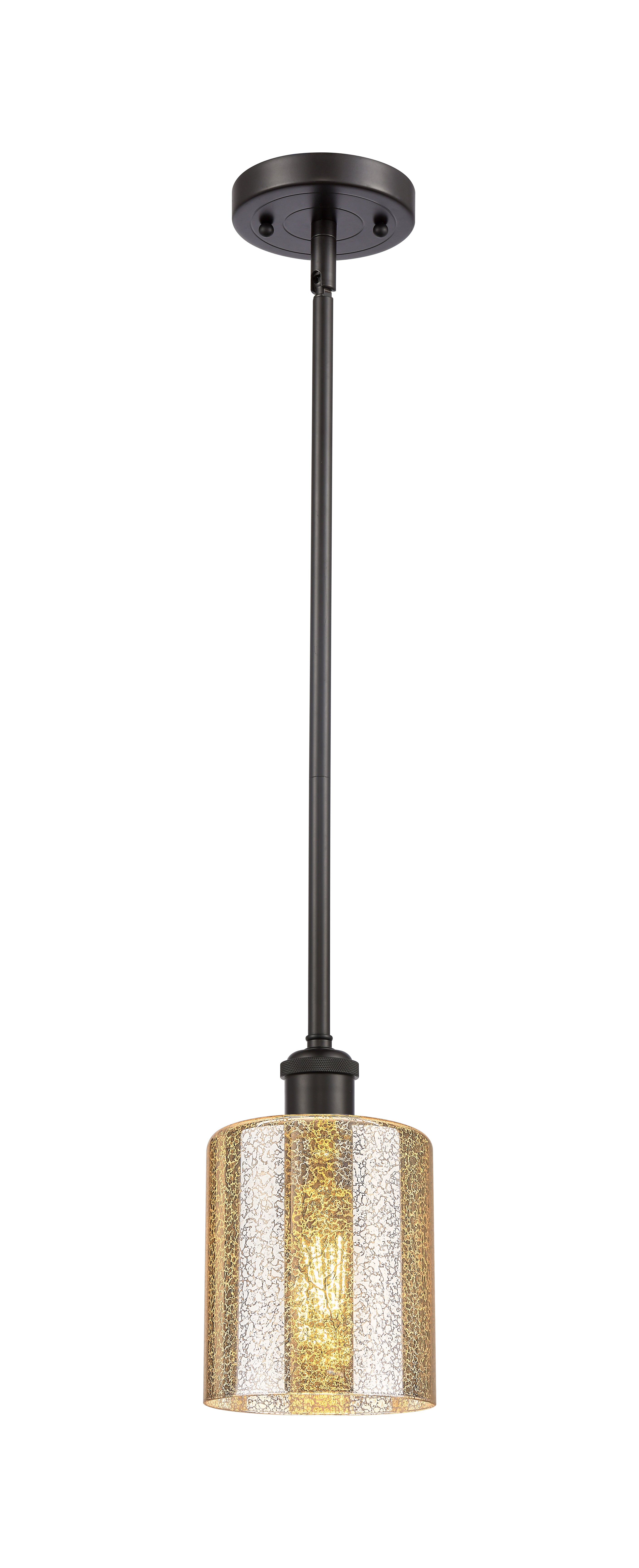Ballston Mini Pendant 5 Inch Antique Brass