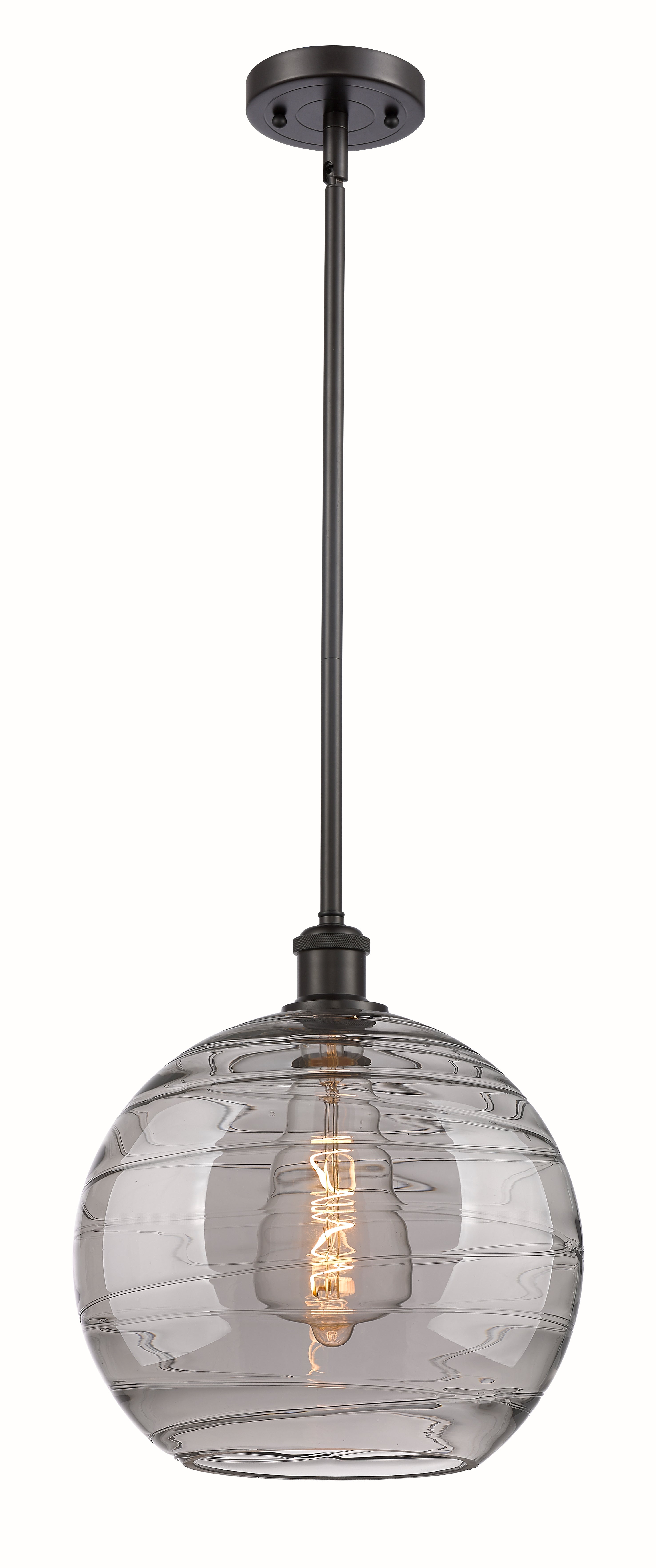 Ballston Mini Pendant Antique Brass Finish