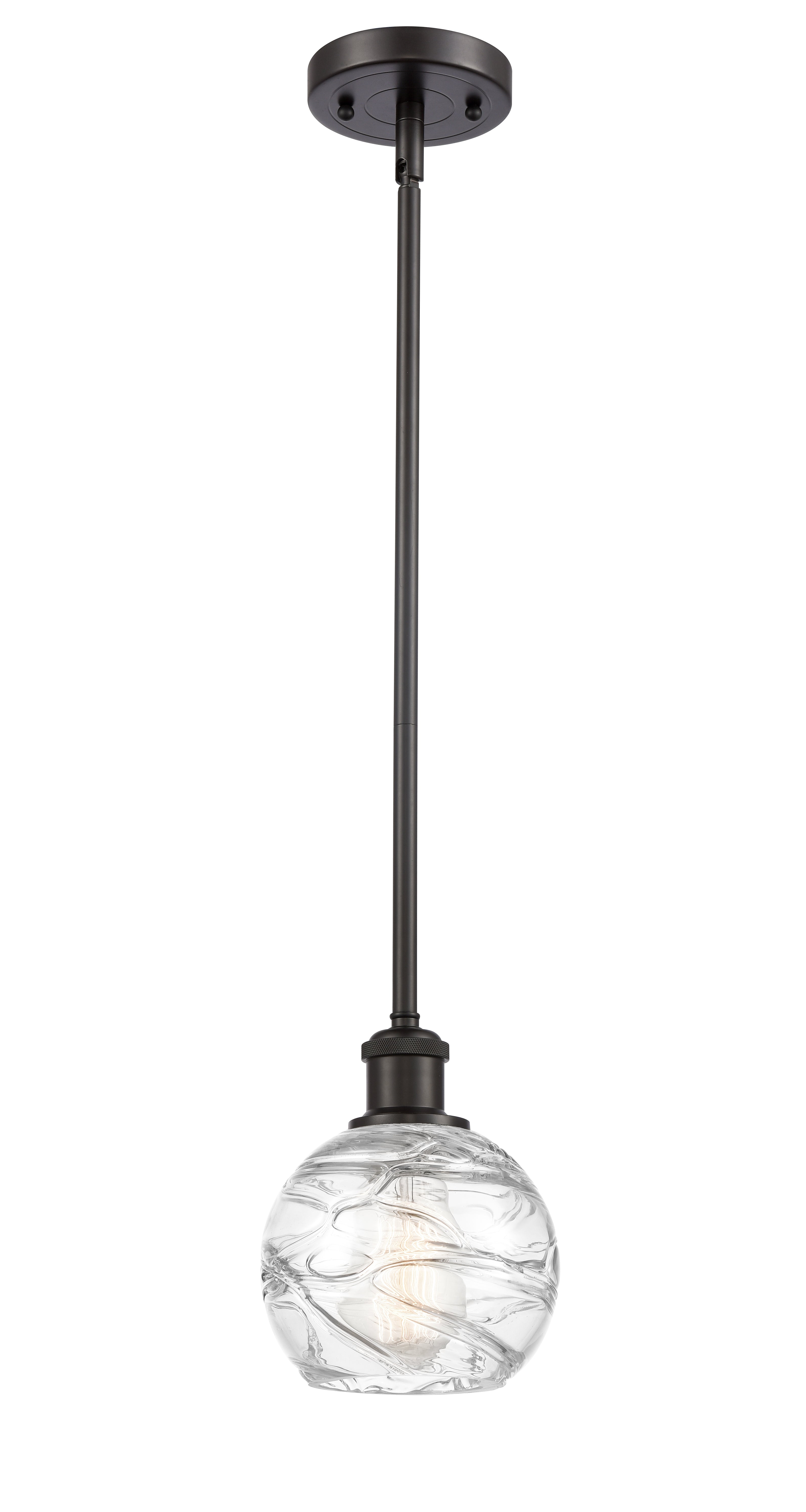 Ballston Mini Pendant Antique Brass Finish