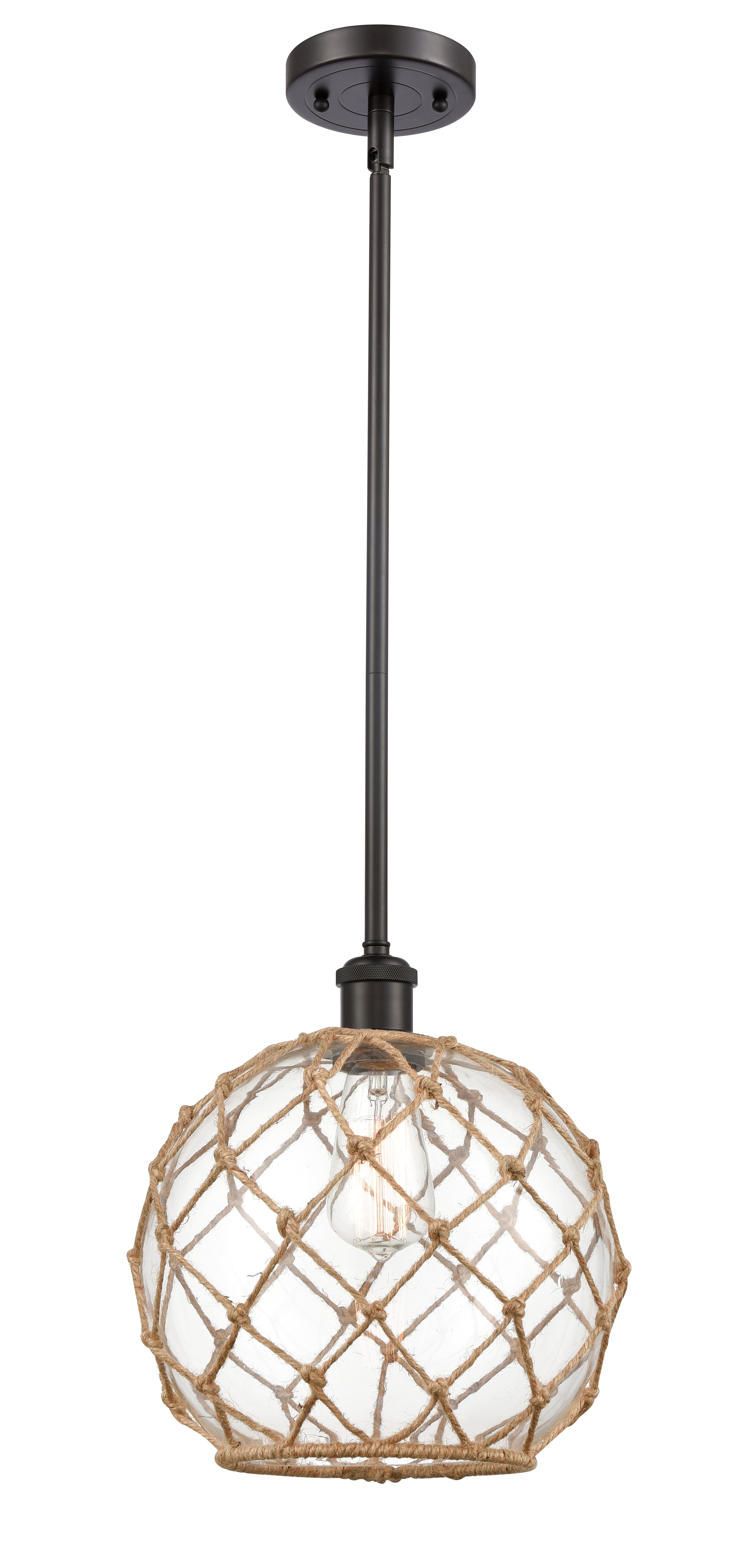 Ballston Mini Pendant Antique Brass Finish