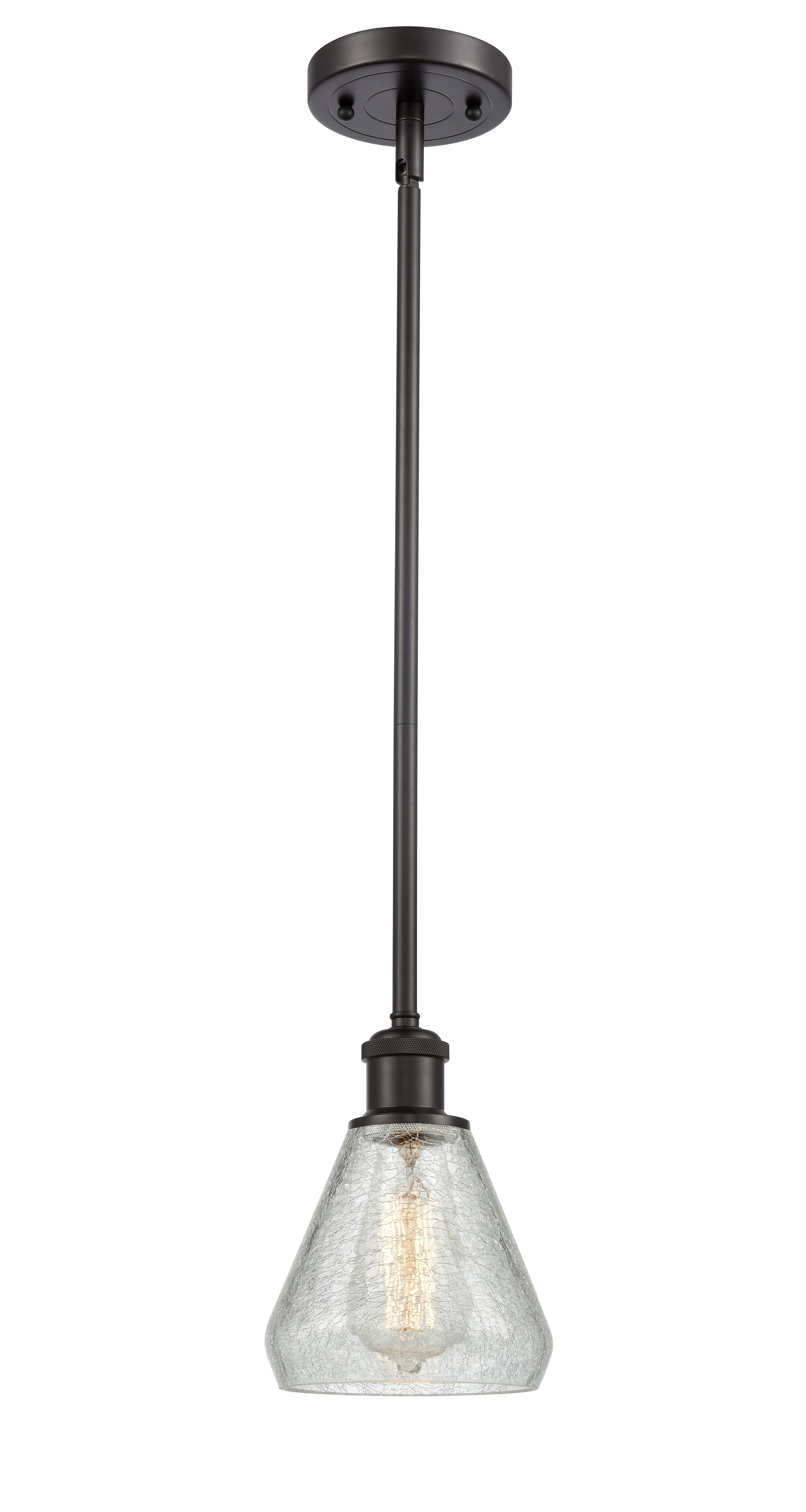 Ballston Mini Pendant Antique Brass Finish