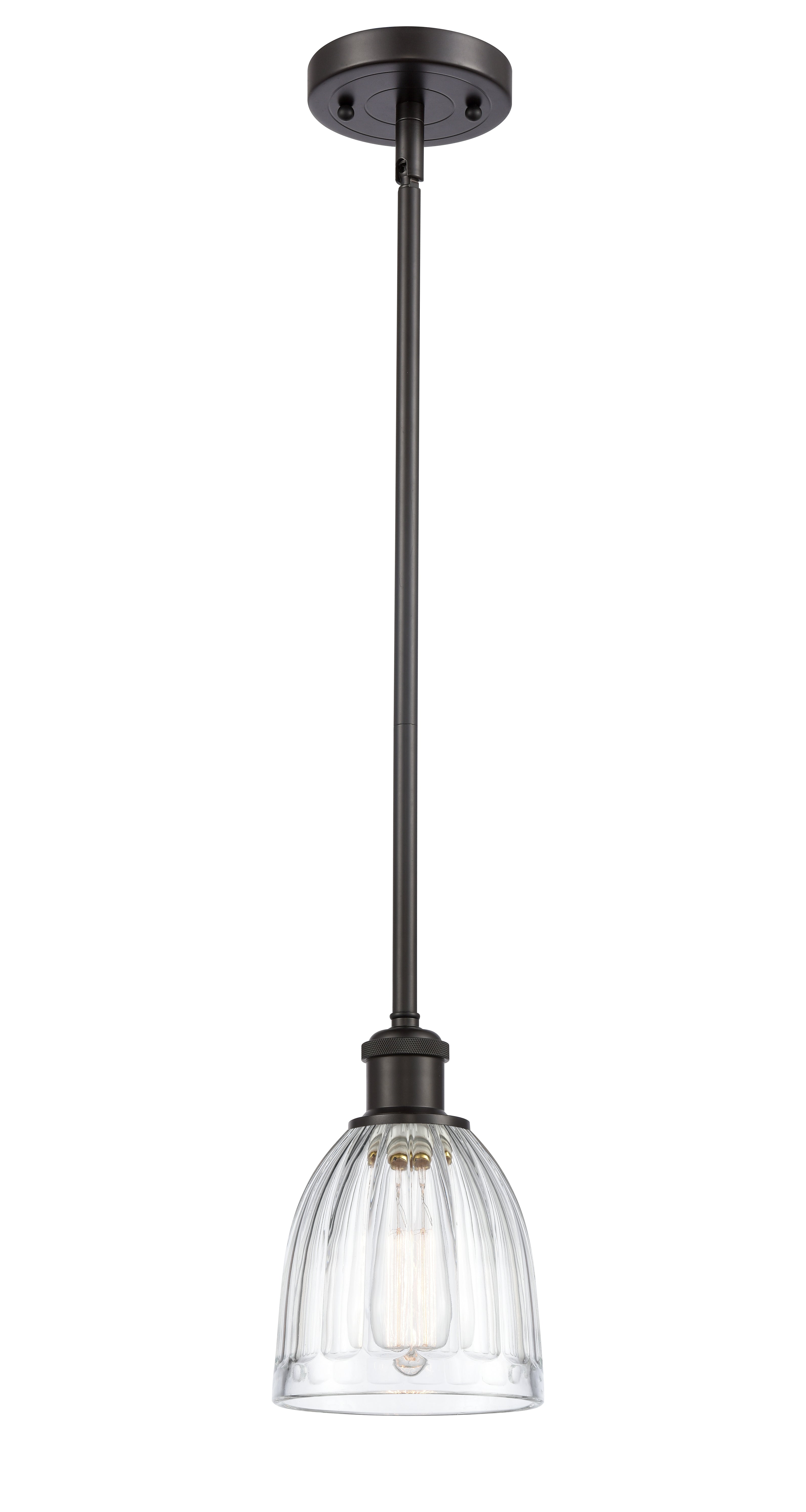Ballston Mini Pendant Antique Brass Finish