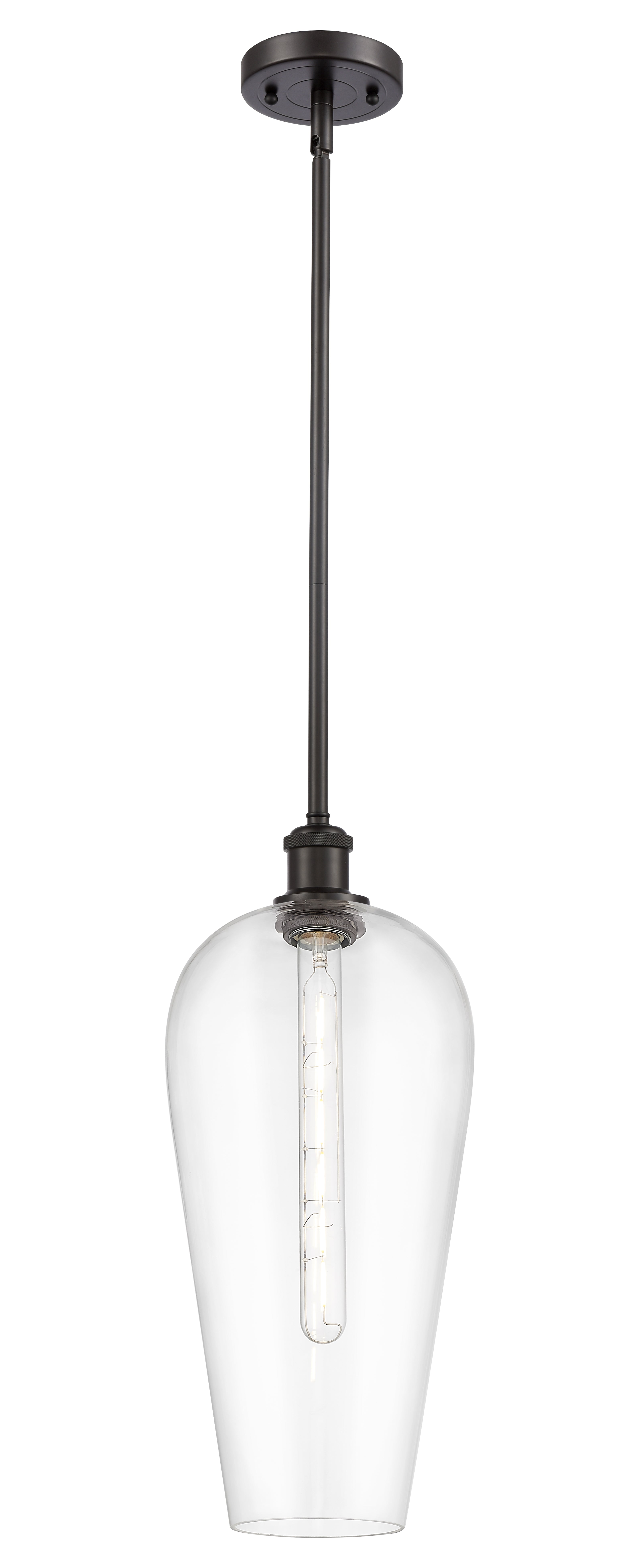 Ballston Mini Pendant Antique Brass Finish