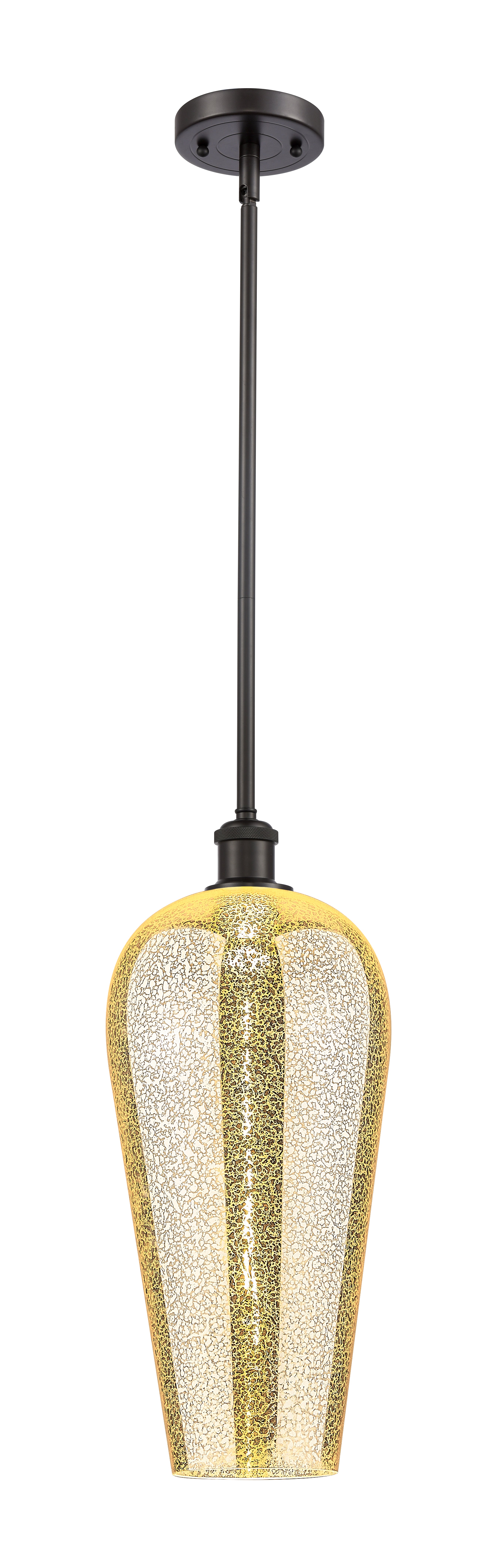 Ballston Mini Pendant Antique Brass Finish