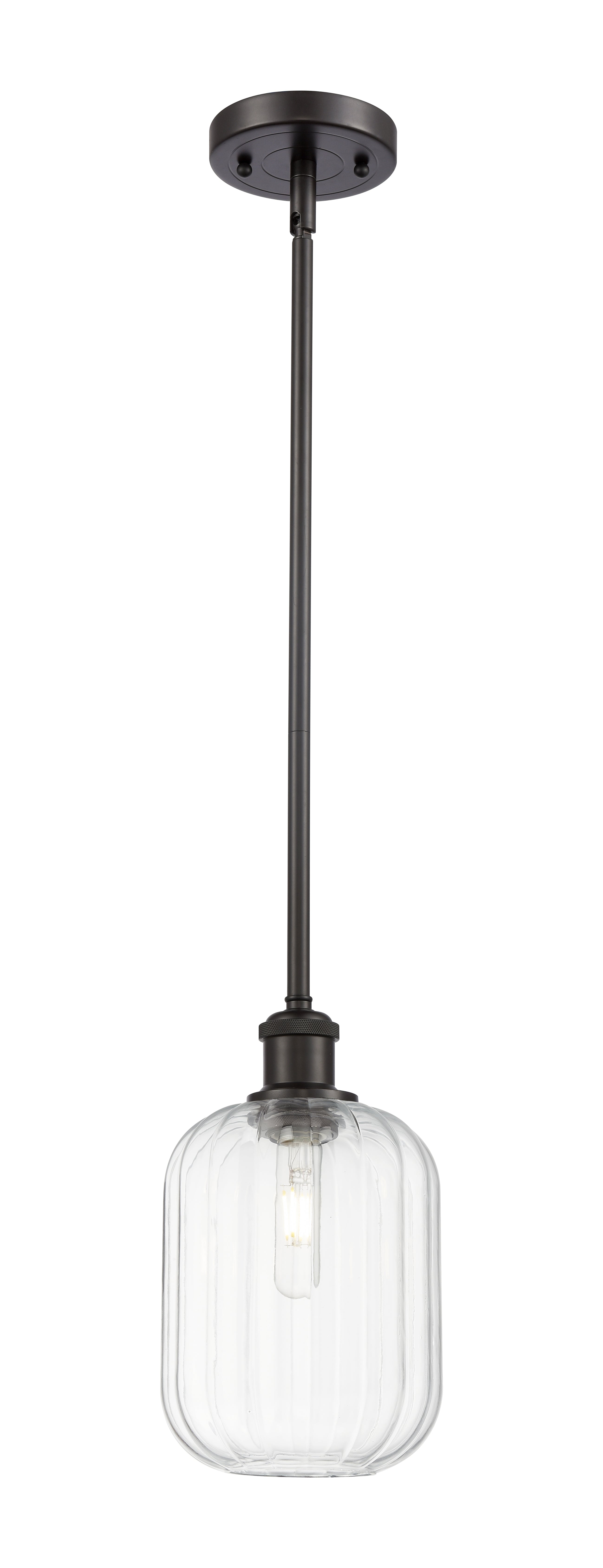 Ballston Mini Pendant Antique Brass Finish