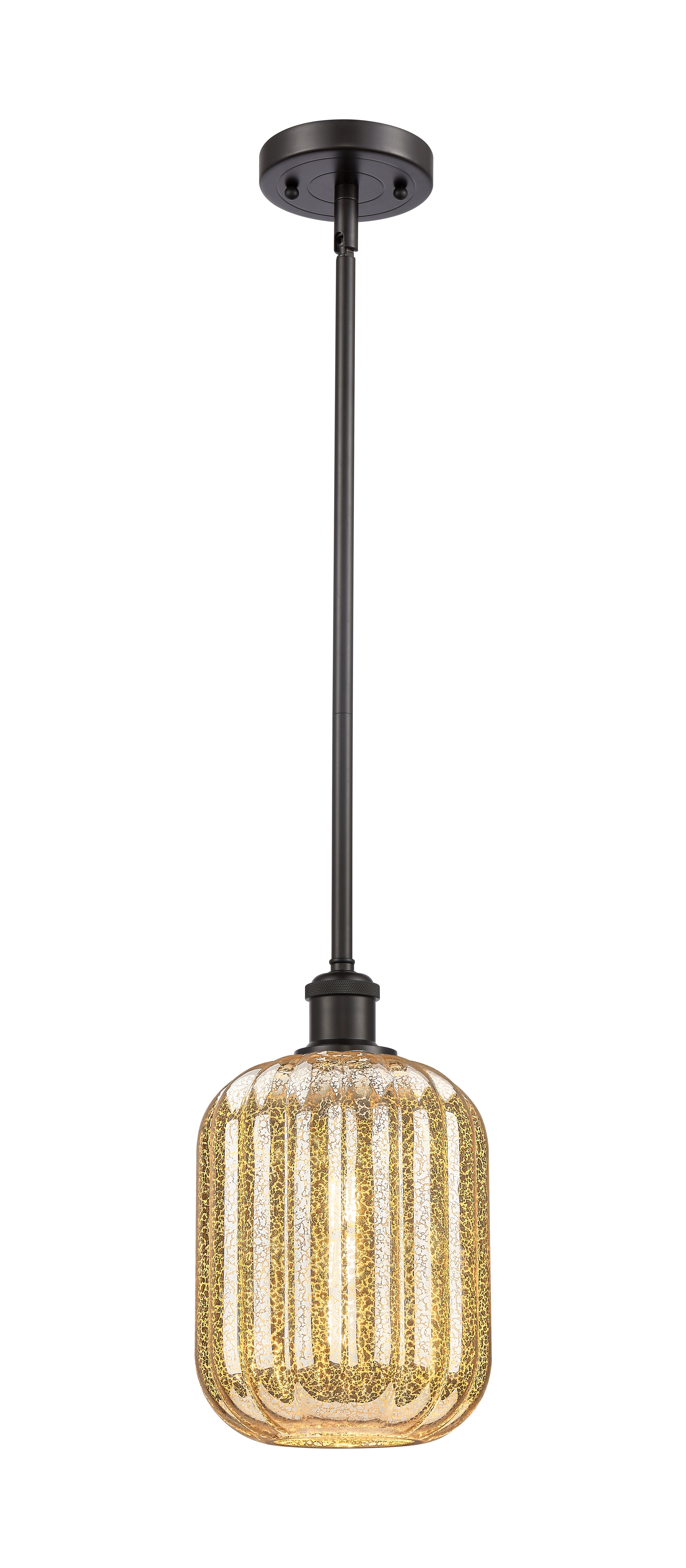Ballston Mini Pendant Antique Brass Finish