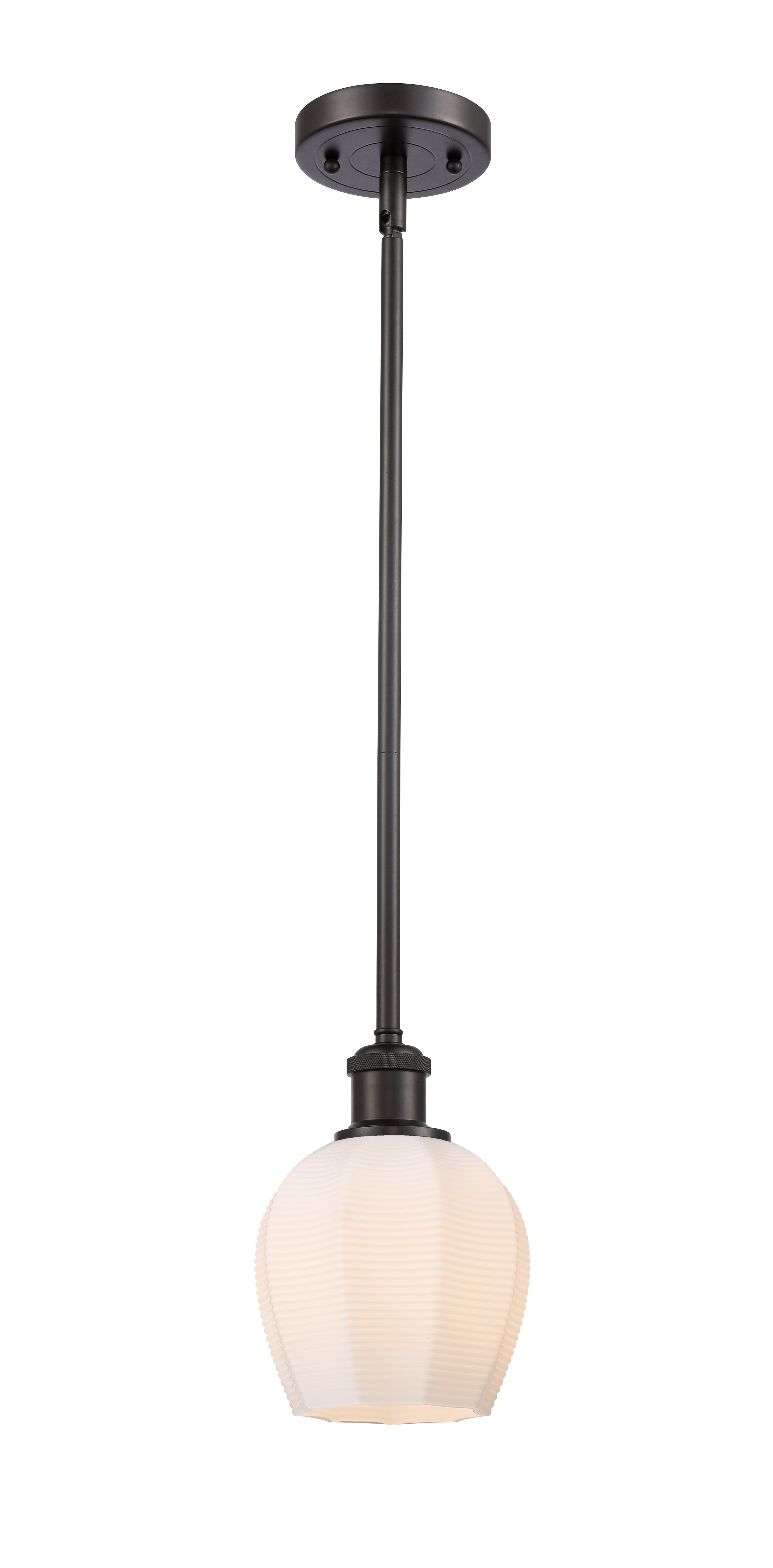 Ballston Mini Pendant Antique Brass Finish