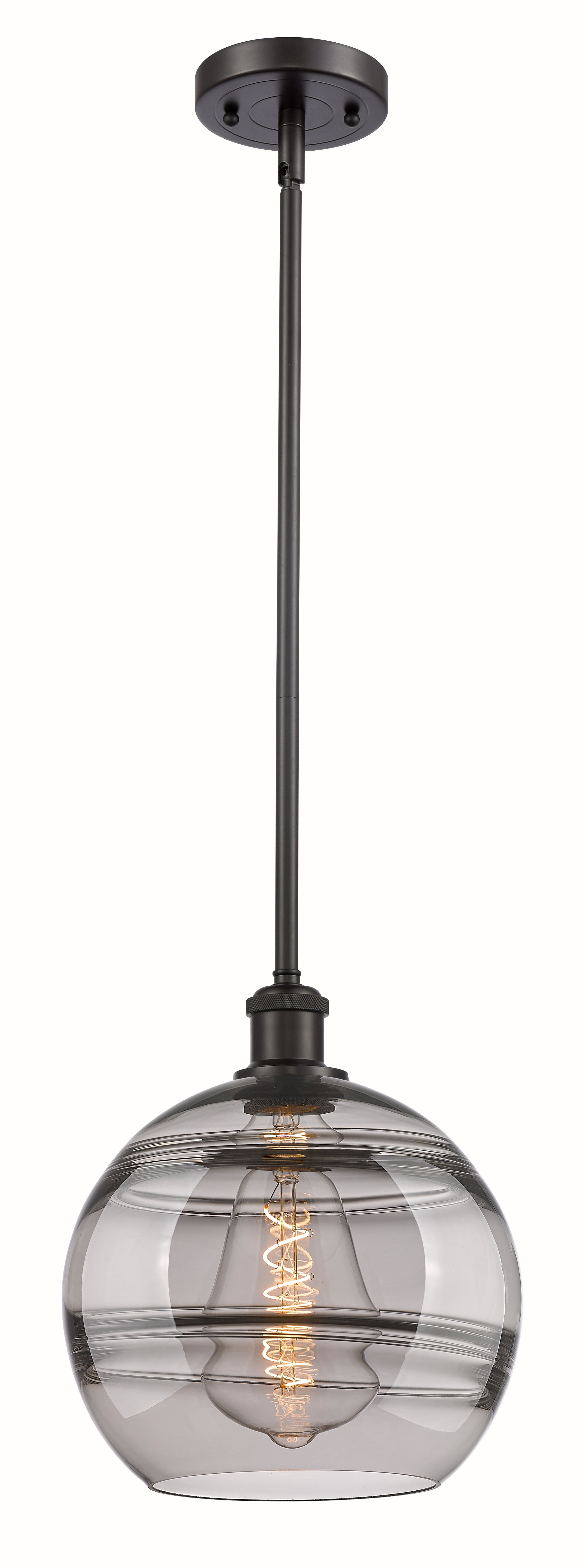 Ballston Mini Pendant Antique Brass 10 Inch