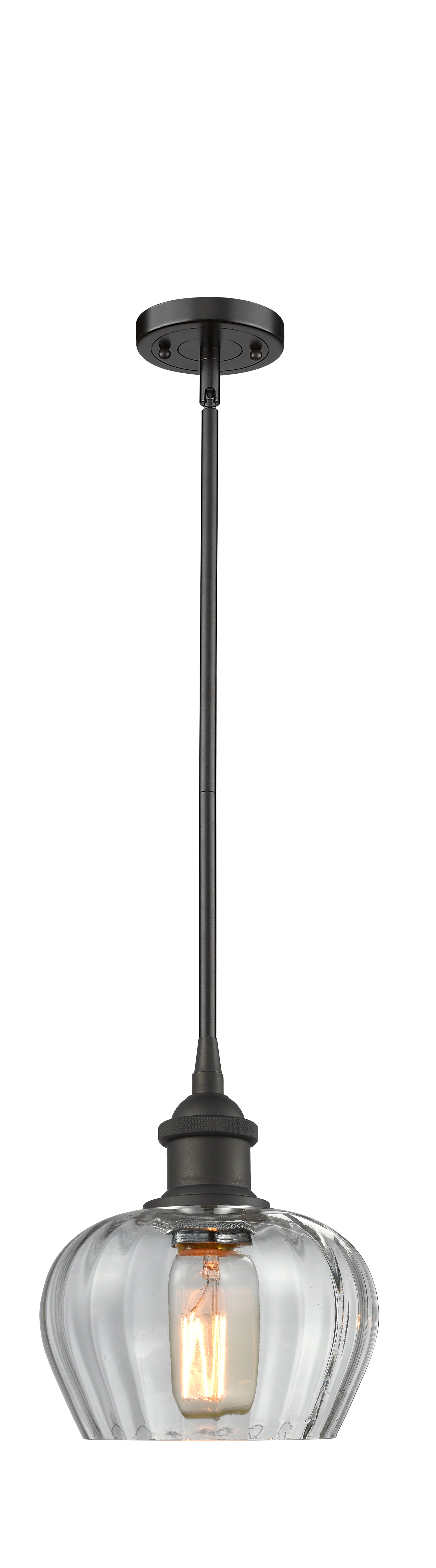 Ballston Mini Pendant Antique Brass Finish