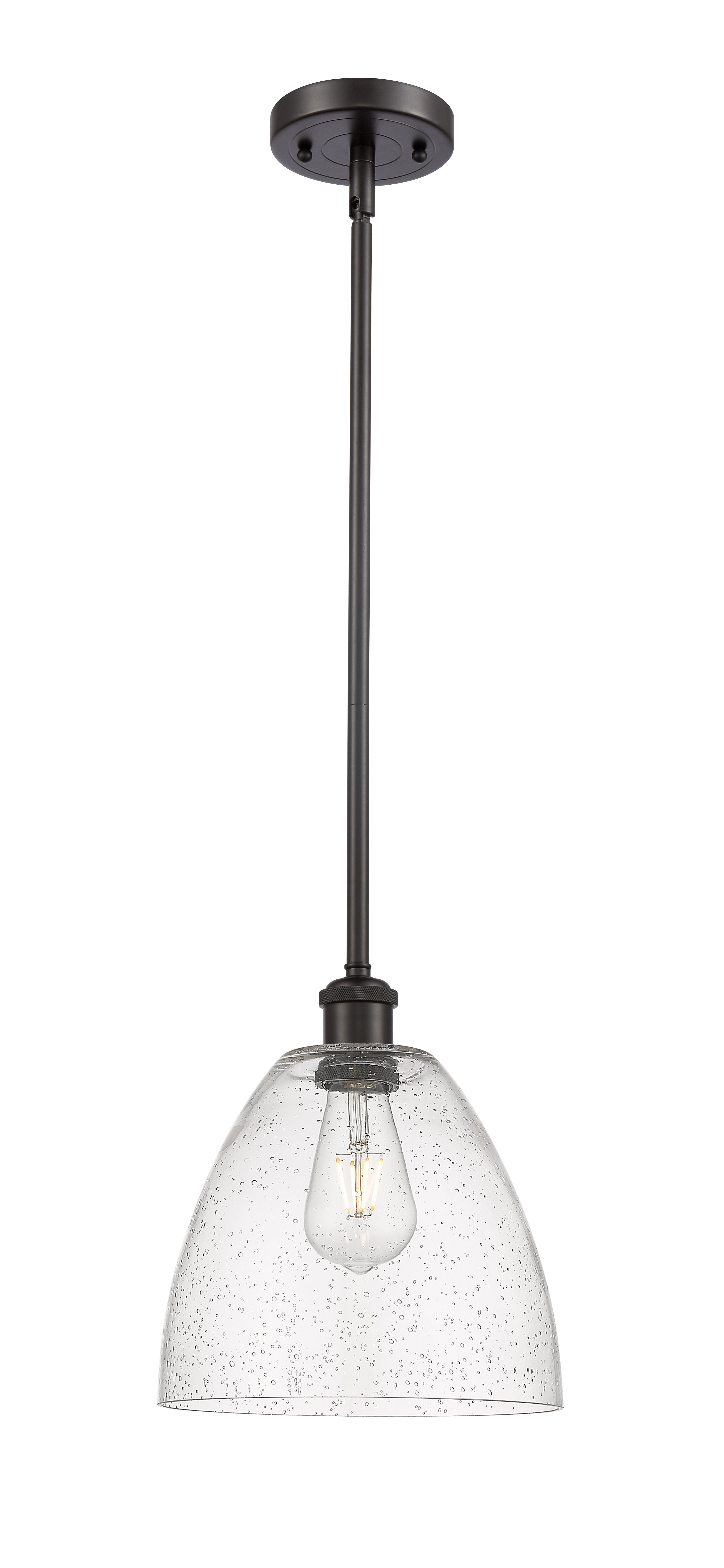 Ballston Mini Pendant Antique Brass Finish