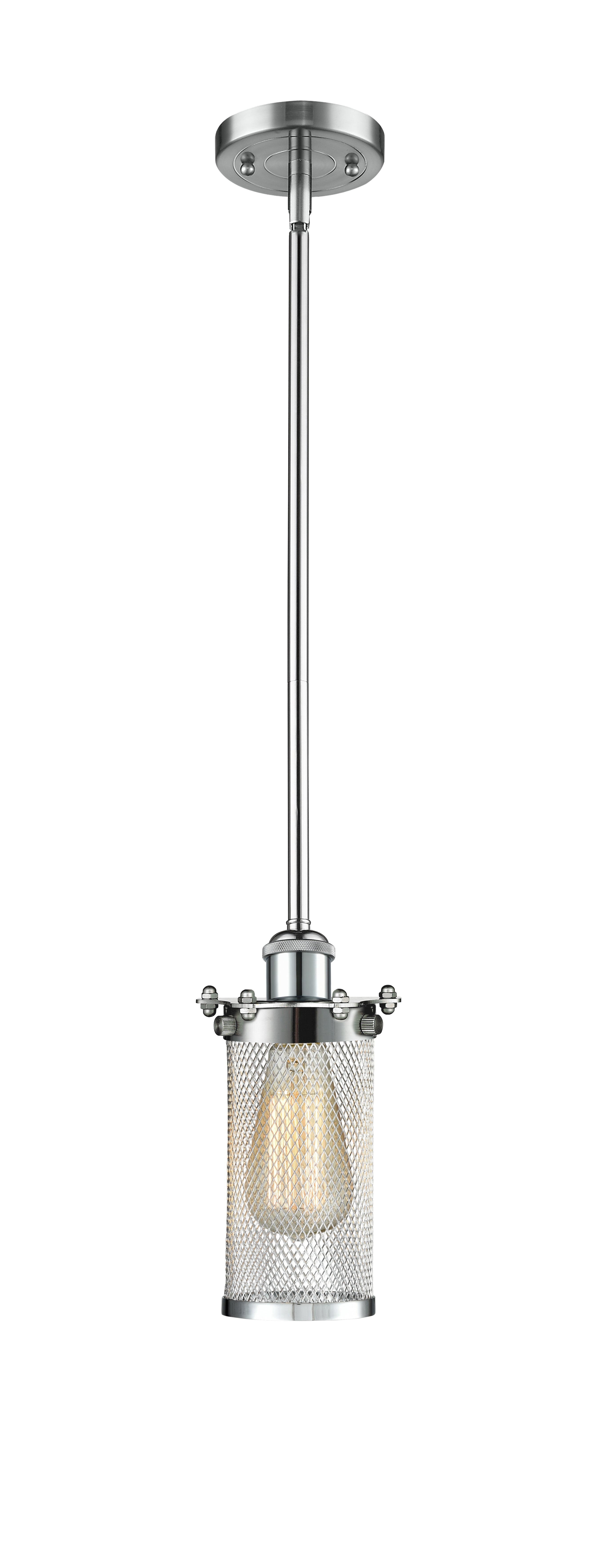 Austere Mini Pendant Matte Black Brass