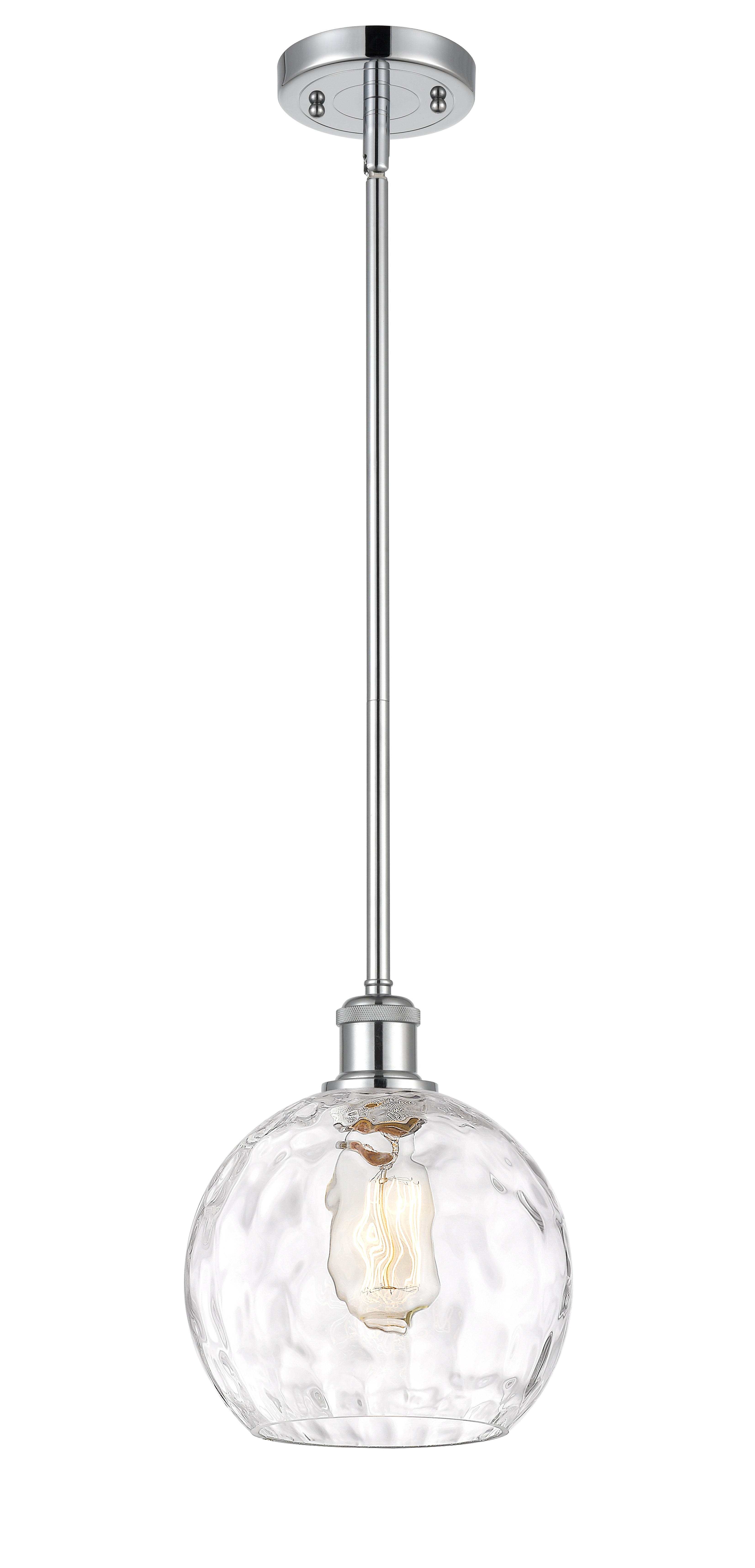 Ballston Mini Pendant Antique Brass Glass