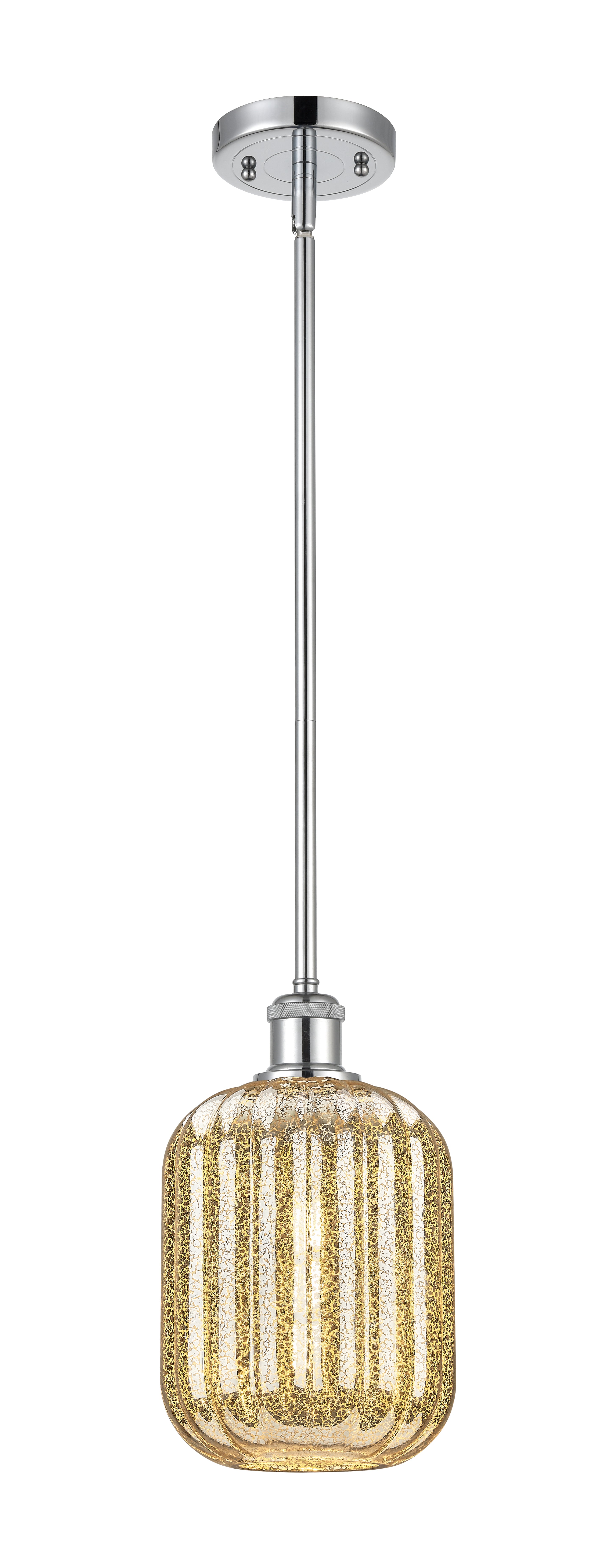 Ballston Mini Pendant Antique Brass Finish