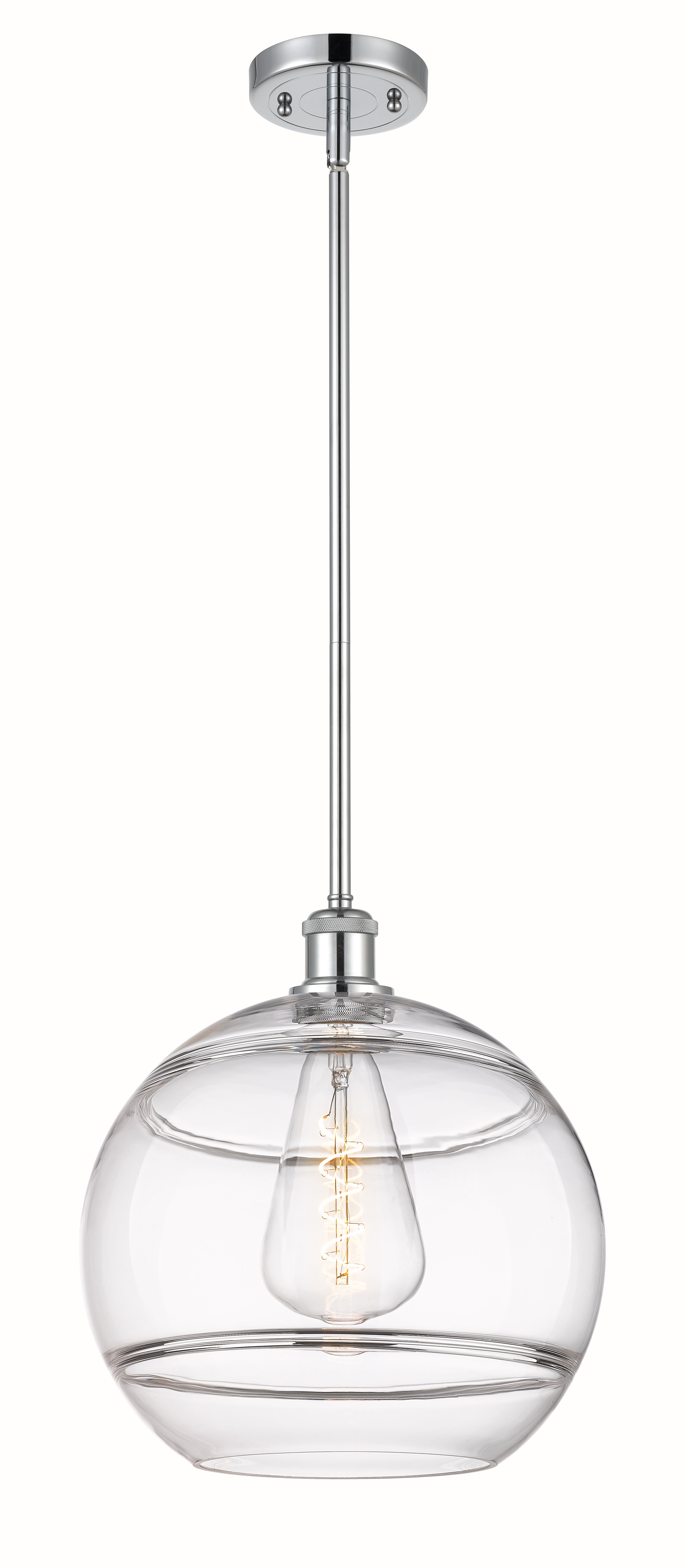 Ballston Mini Pendant Antique Brass Dimmable